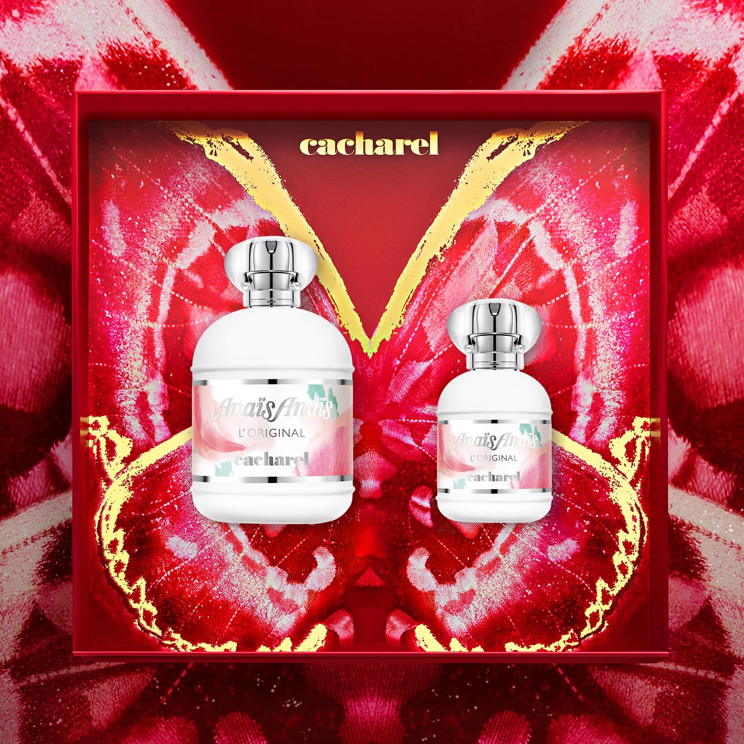 Cacharel Anais Anais, Eau de Toilette for Women, Floral, Green With Notes of White Lily & Musk. A Classic, Romantic, and Timeless Everyday Perfume Spray