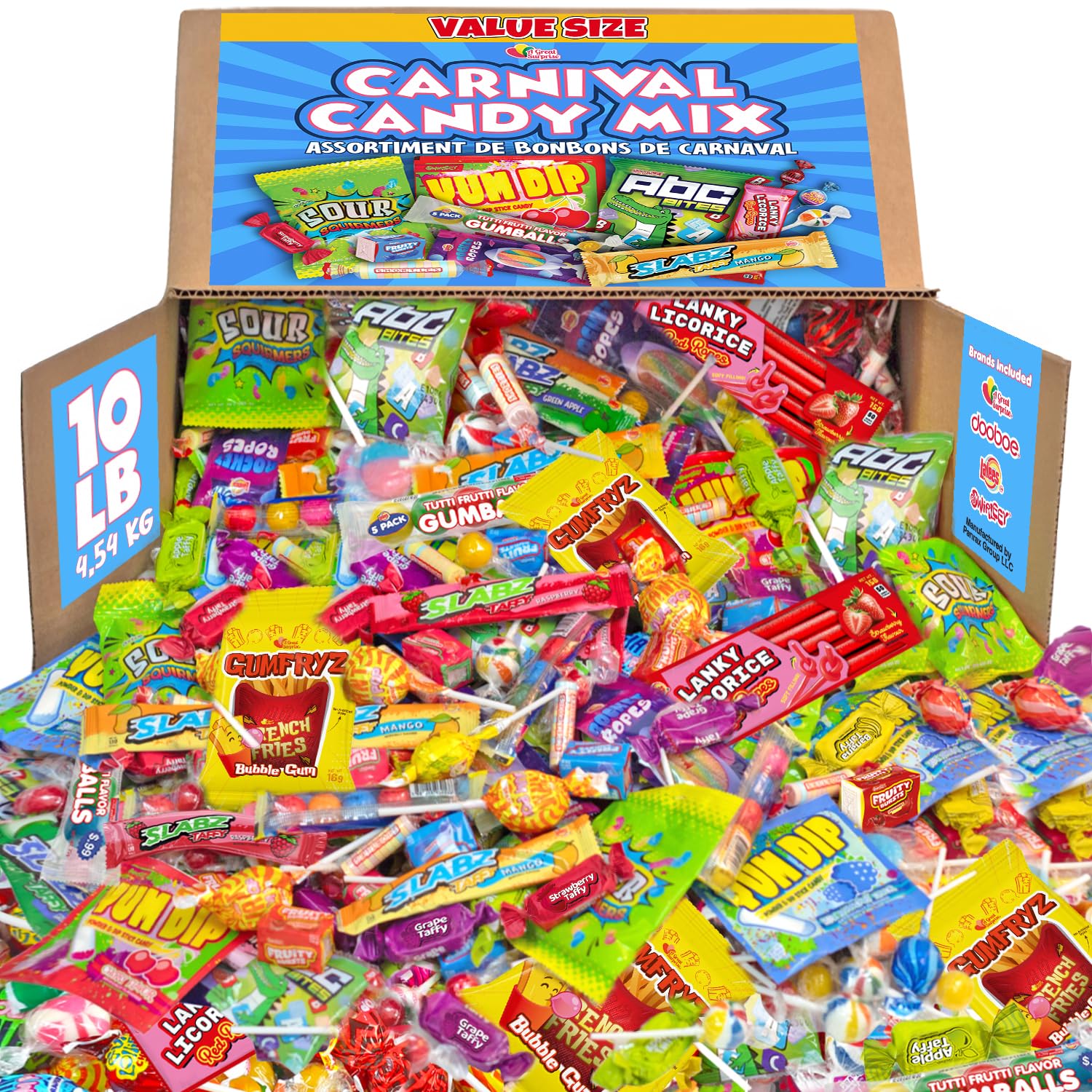 Bulk Candy Mix, 8 lb – Parade Throws for Pinatas, Parties & Offices | Big Bulk Candies for Pinatas, Gifting, Birthdays, Offices, School, Claw Machine