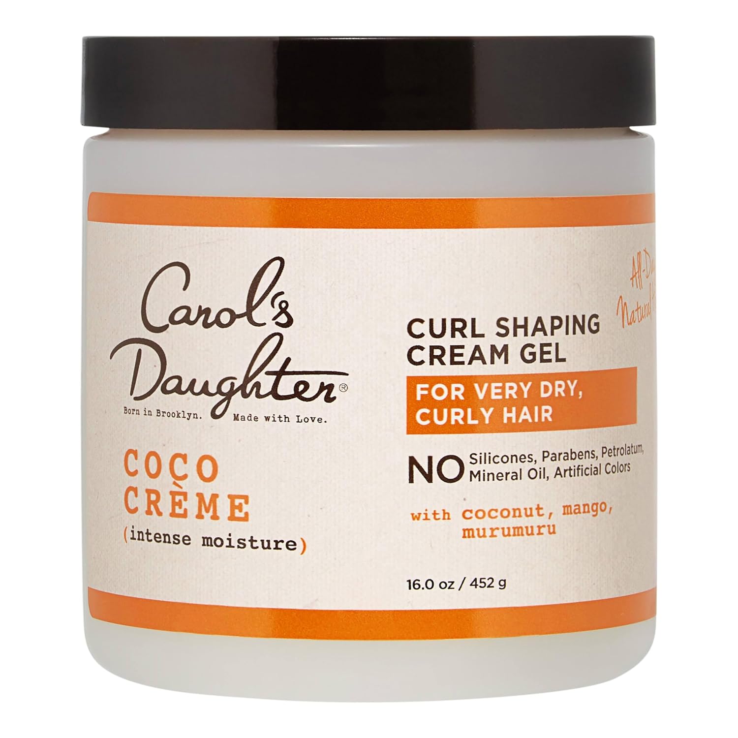 Carol's Daughter Coco Creme Curl Shaping Cream Gel, 16 oz