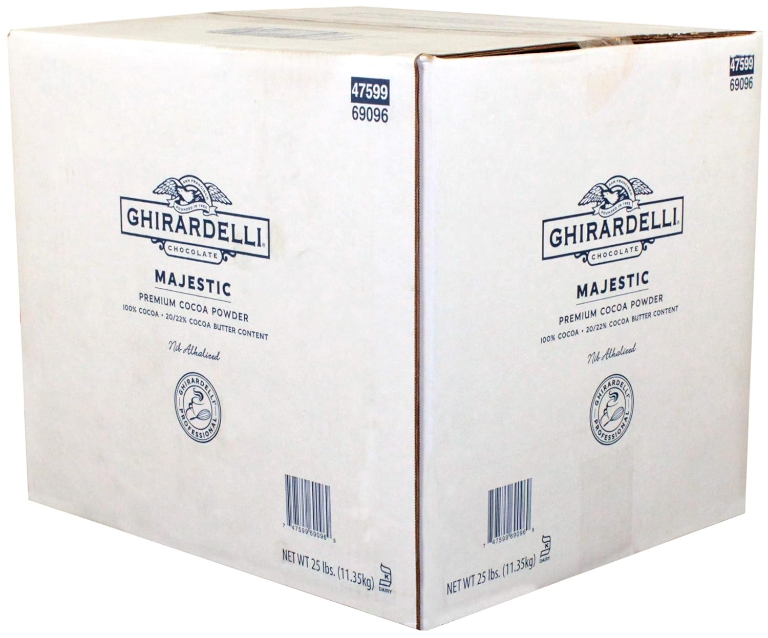 Ghirardelli Chocolate Majestic Premium Cocoa Powder | 25 lb. | Baking & Desserts