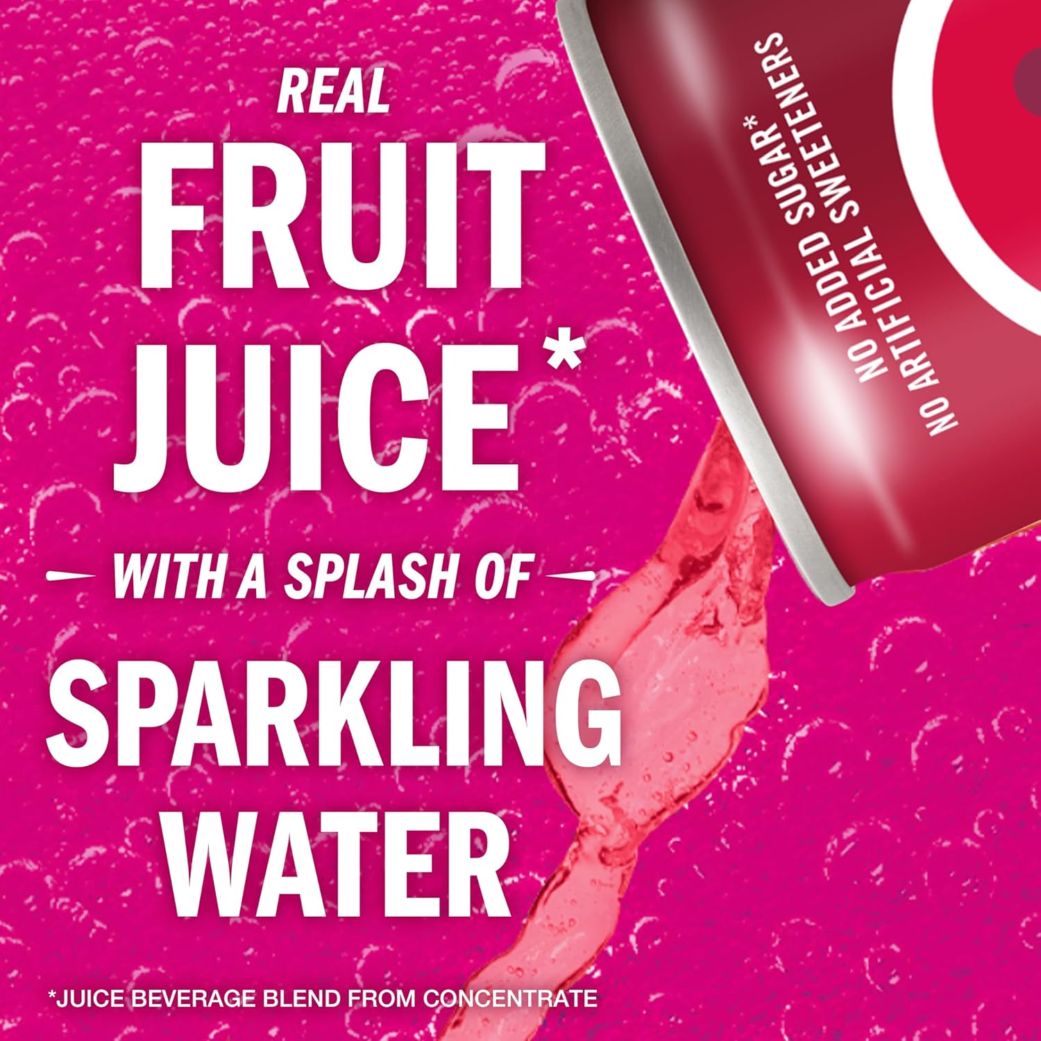 IZZE Sparkling Water Juice Beverage Blend, Pineapple, No Sugar Added, 8.4 FL OZ, 24 Cans
