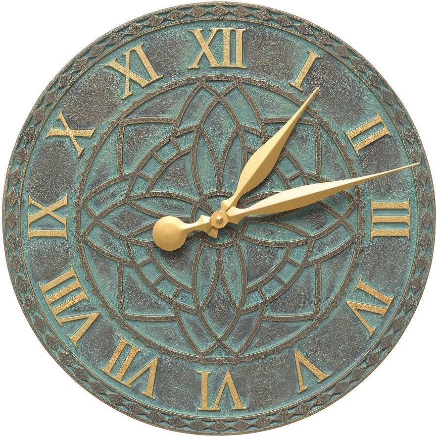 Whitehall Artisan 16" Indoor Outdoor Wall Clock