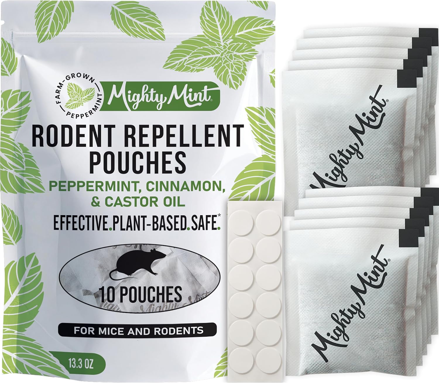 Mighty Mint Peppermint Oil Rodent Repellent Spray, 16 oz