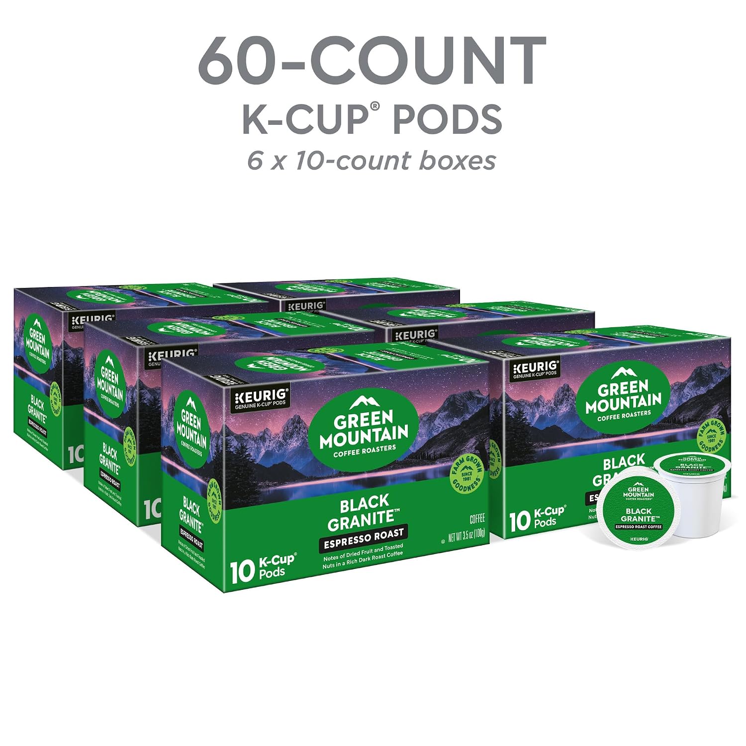 Green Mountain Coffee, Dark Magic (Extra Bold), 120-Count K-Cups for Keurig Brewers