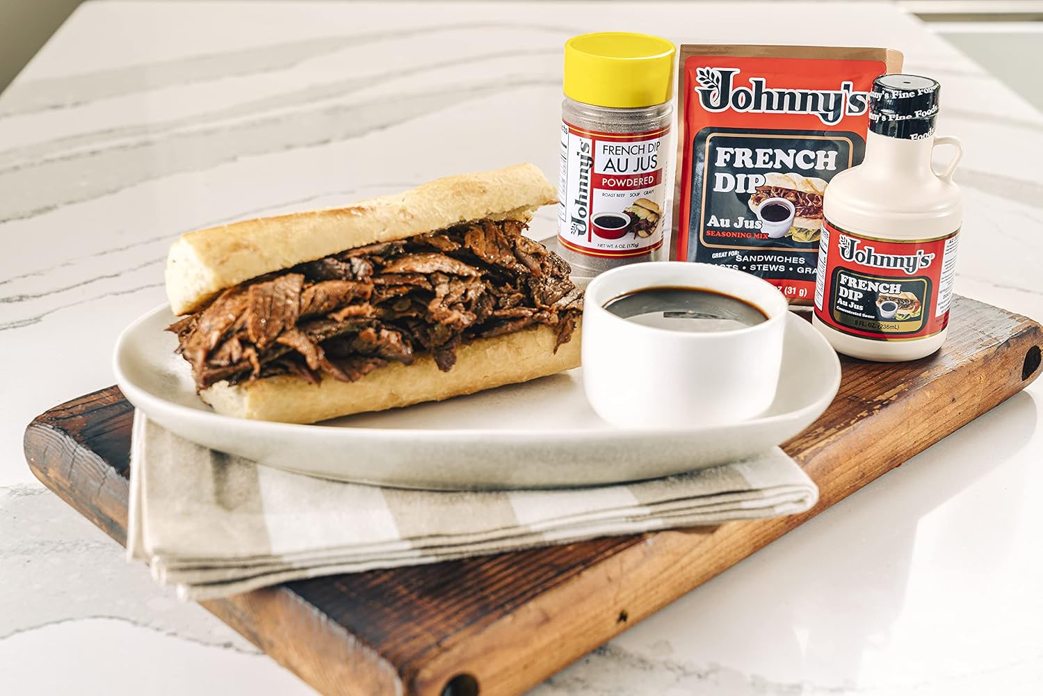 Johnny's French Dip Au Jus Powder, 1.10 Oz (Pack of 24)