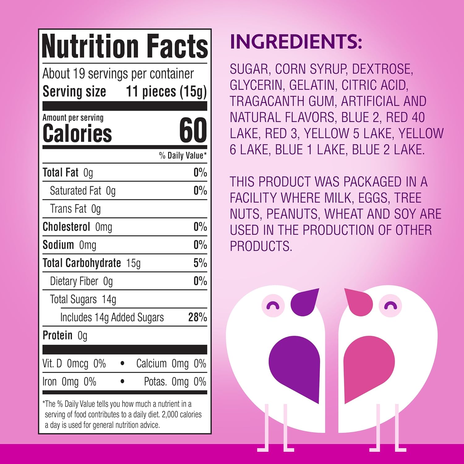 Brach's Valentine's Day Tiny Conversation Hearts, Friendship Exchange, 1 oz Boxes, 24 Ct