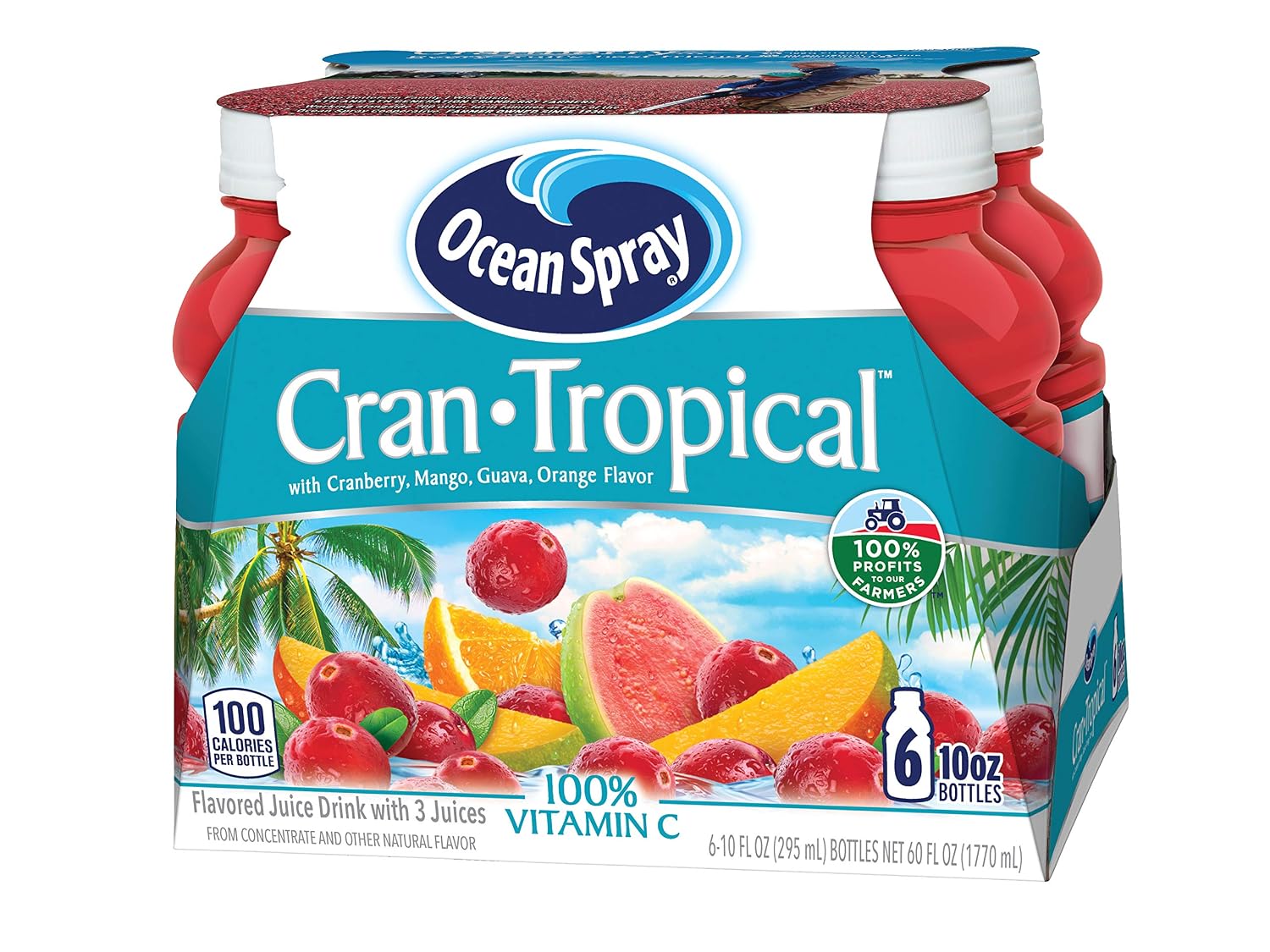 Ocean Spray® Cran-Raspberry® Cranberry Raspberry Juice Drink, 101.4 Fl Oz Bottle