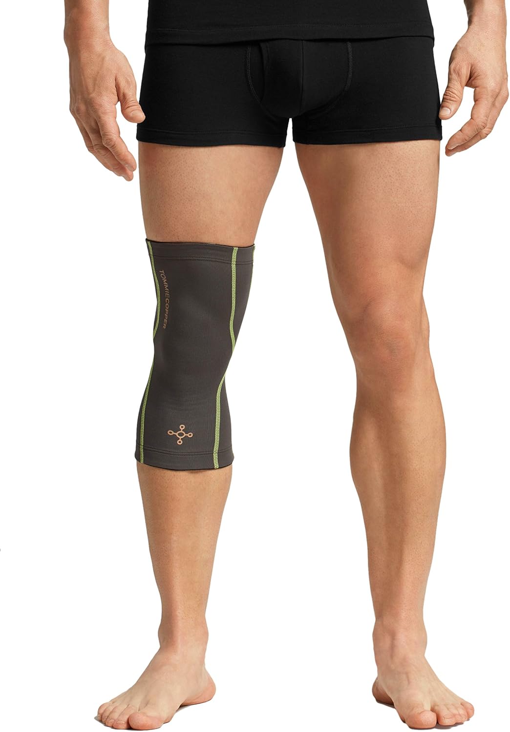 Tommie Copper Performance Compression Knee Sleeve l Knee Brace for Joint Support l Men and Women