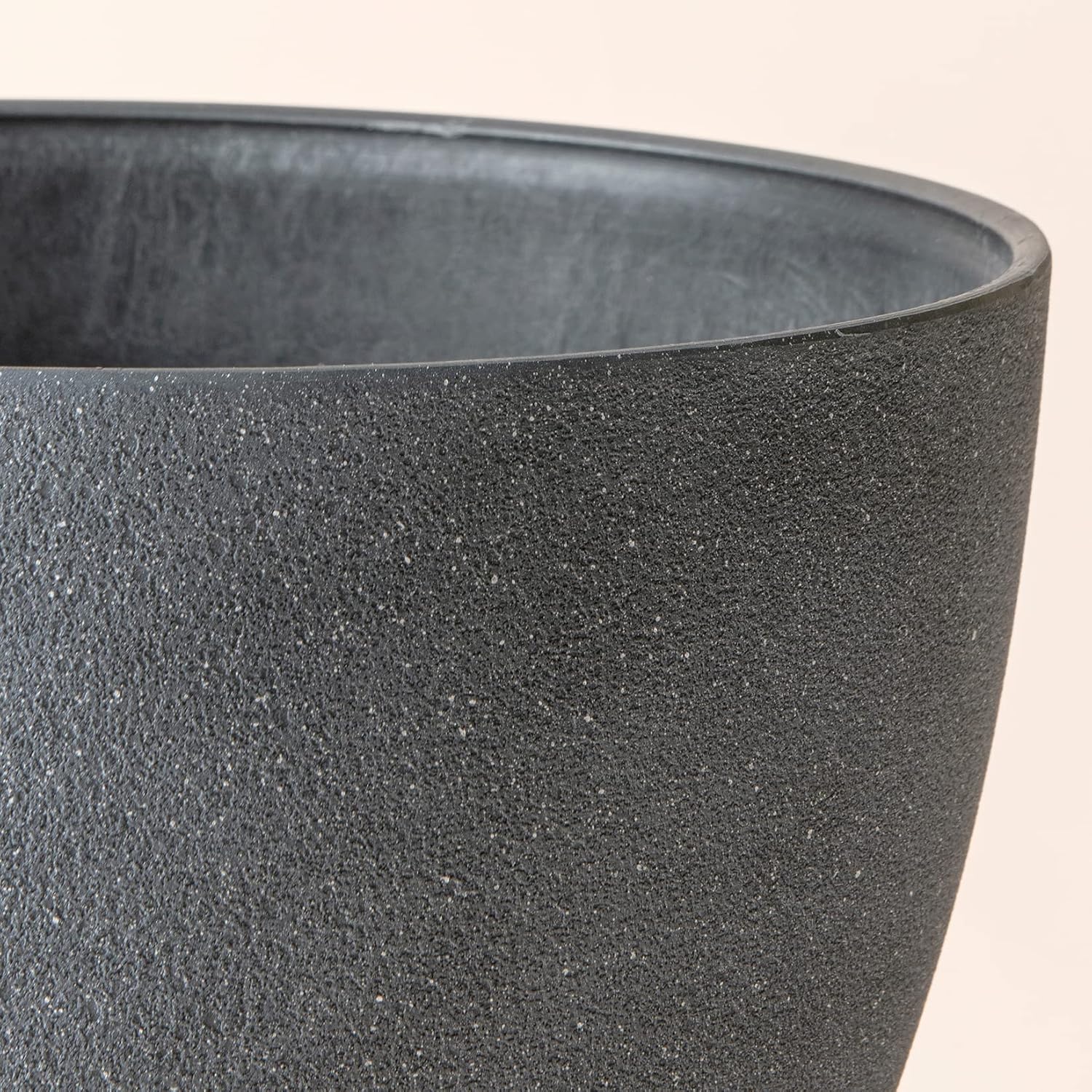 LA JOLIE MUSE Planter Pots, Indoor Outdoor Flower Pot, 8.6+7.5 Inch 2 Pack