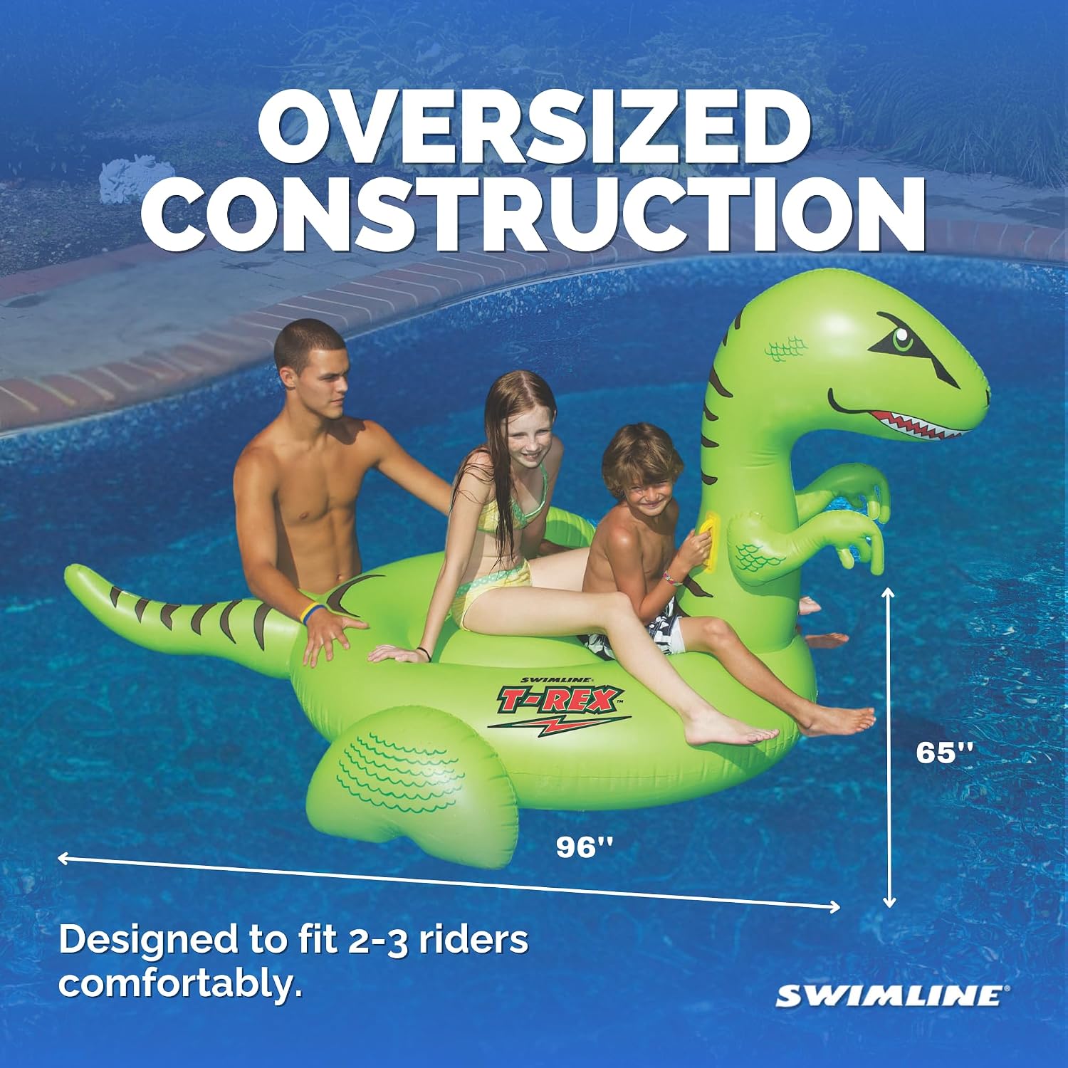 SWIMLINE Original Giant Inflatable Pool Float Floatie Ride-On