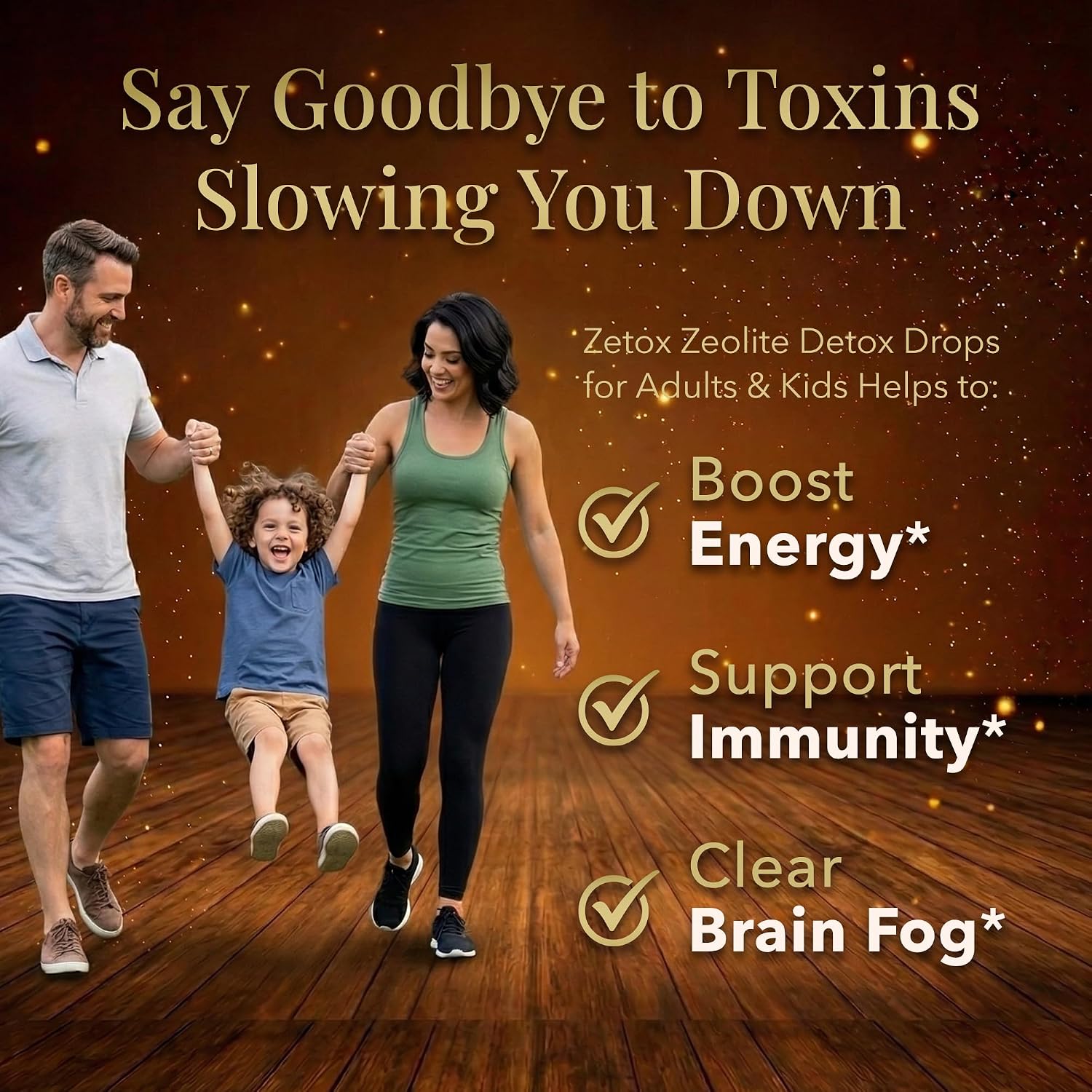 ZETOX | Zeolite Detox for Kids and Adults | Enhanced with Methyl Vitamin B12 and D3 | Premium Grade Liquid Clinoptilolite Zeolite Drops | Supports