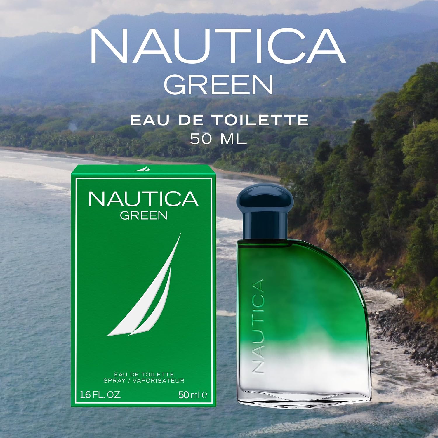 Nautica Blue Eau de Toilette, Men's Fragrance, 3.4 fl oz