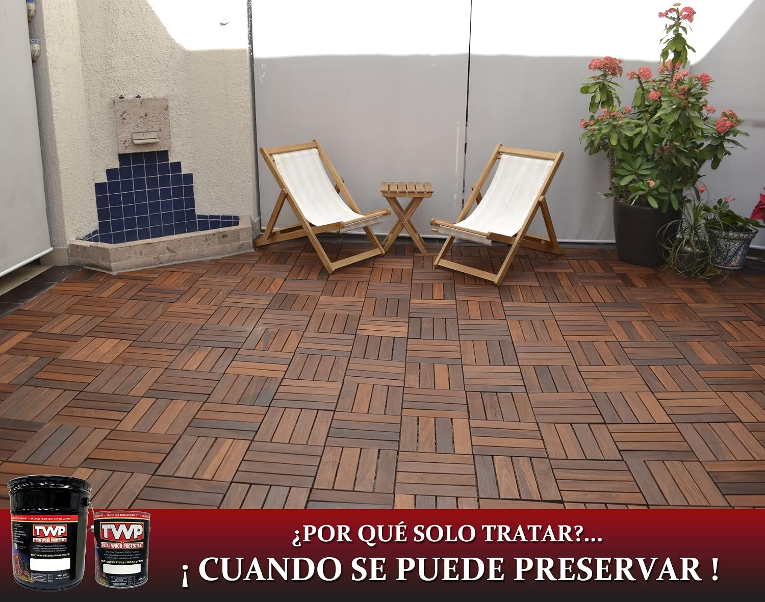 TWP 101 Pro-Series Cedartone Exterior Wood Stain & Protectant — Oil-Based, Mildew Resistant, Water Repellent — for Decks, Fences
