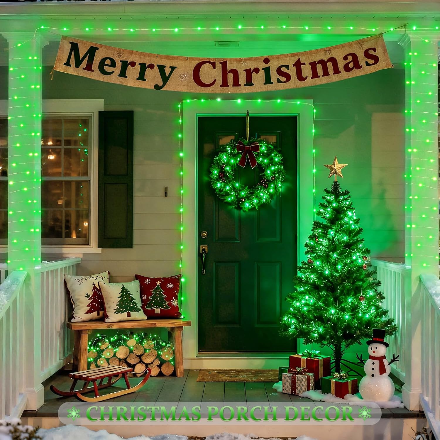 JMEXSUSS 2 Pack Solar String Lights Outdoor Total 66FT 200LED Fairy Lights | Outdoor Waterproof, 8 Modes Solar Christmas Lights for Outside Garden Tree Patio Yard Wedding Christmas Decorations, White