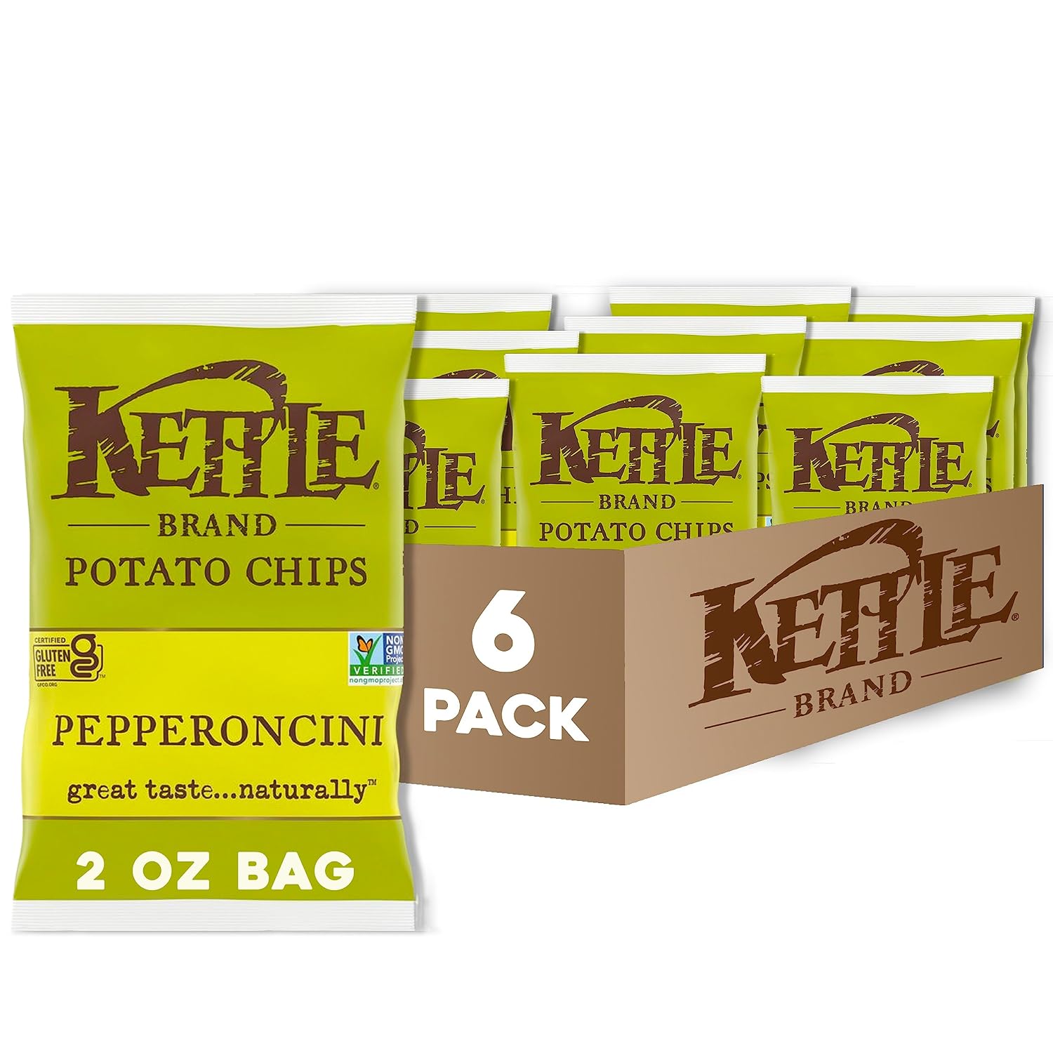 Kettle Foods Chip Potato Nat Jalapeno, 5 oz
