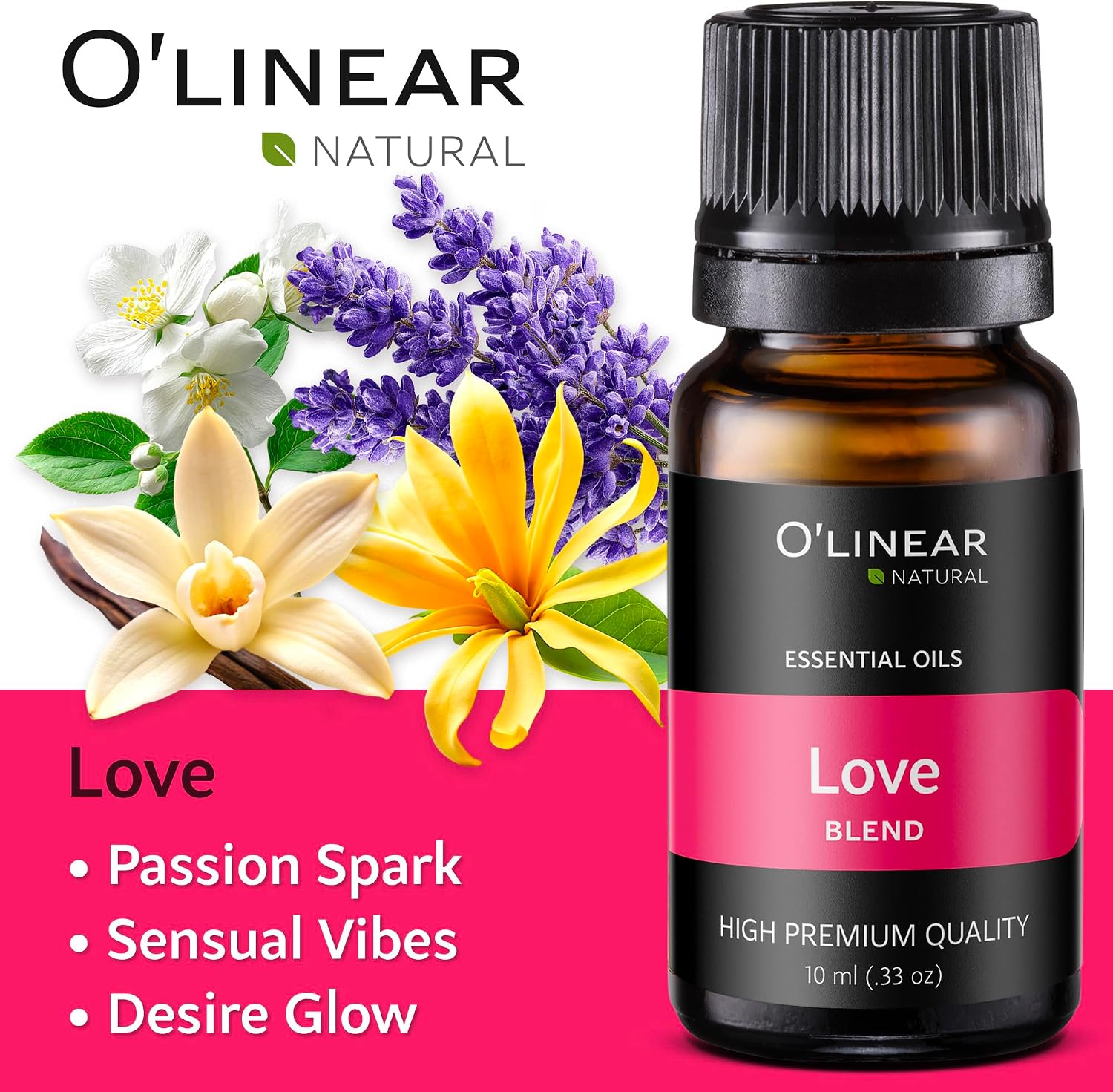 O'linear Essential Oils 6 Blends Set - Perfect for Humidifiers and Diffusers, Aromatherapy Diffuser Oils Scents, Essential Oil Kit for Home Use