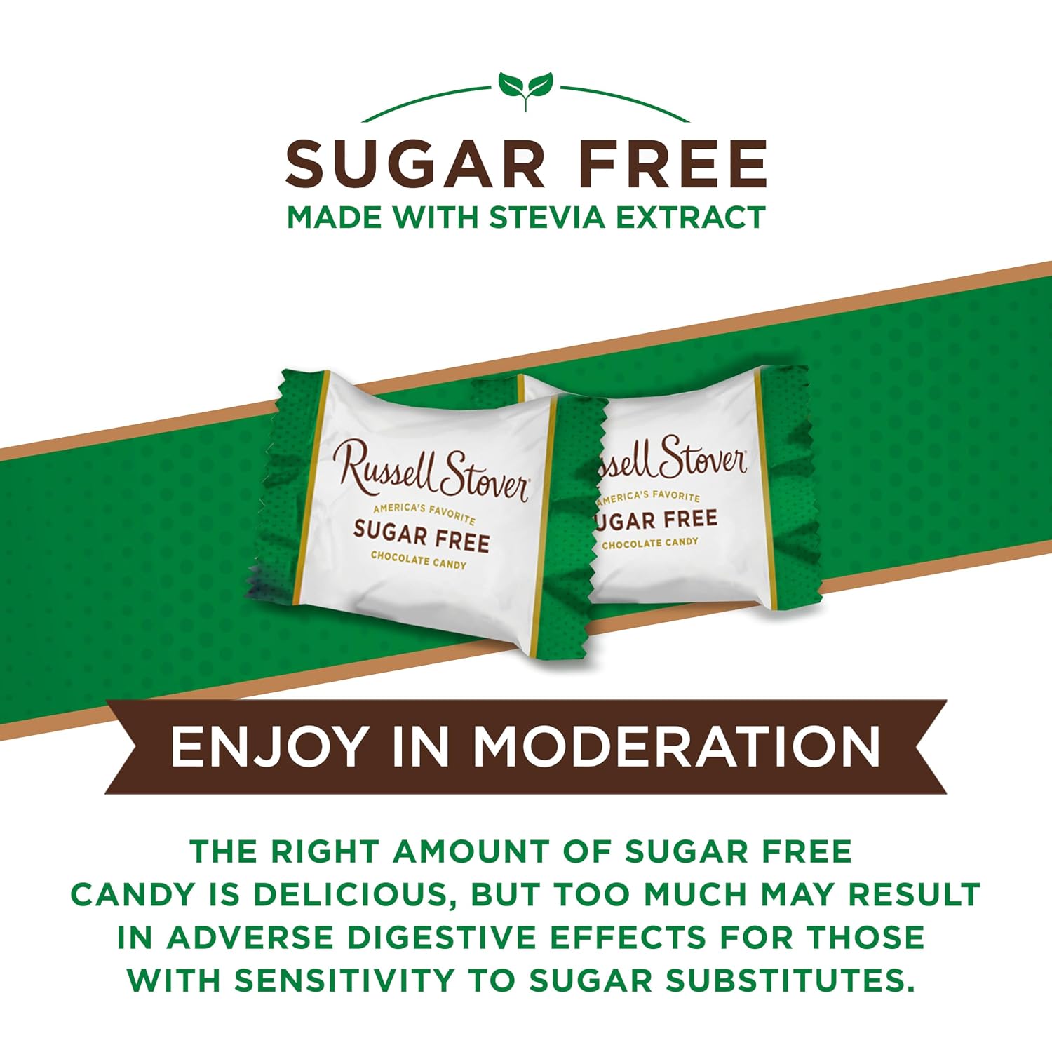 Russell Stover Sugar Free Dark Chocolate Medallions, 3 oz. Bag (270215)