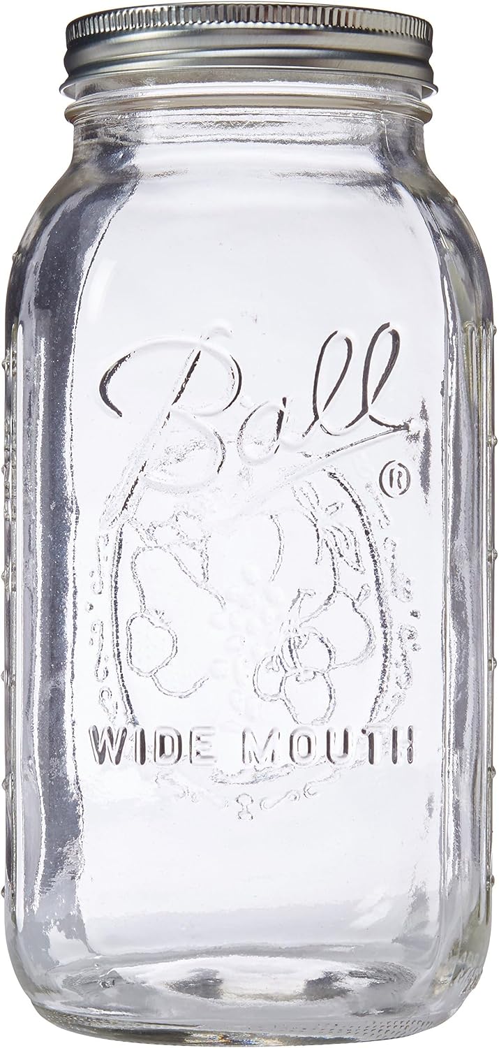 Ball 64 ounce Jar, Wide Mouth, Set of 2