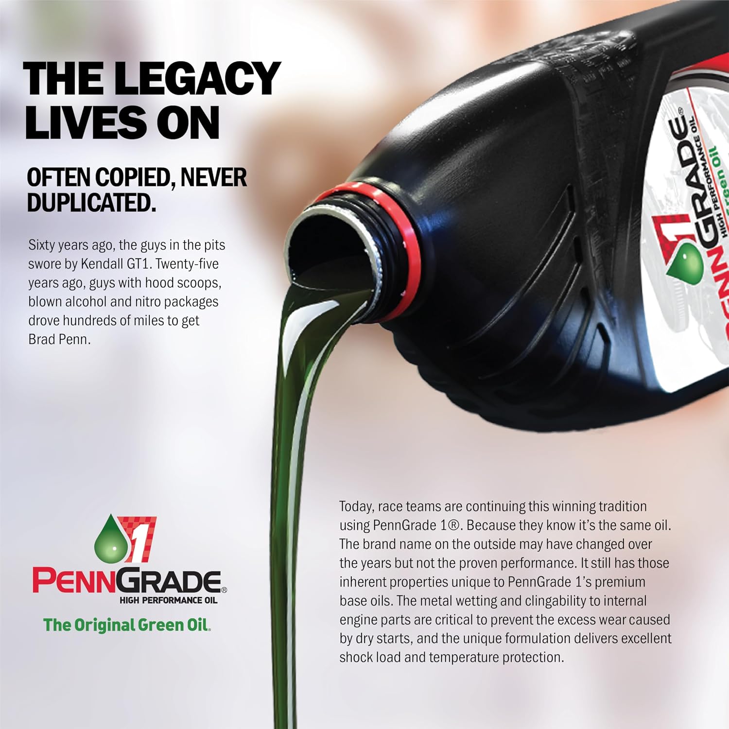 PENN GRADE 1 Synthetic Blend High Performance Oil SAE 15W-40 (1, Quart)