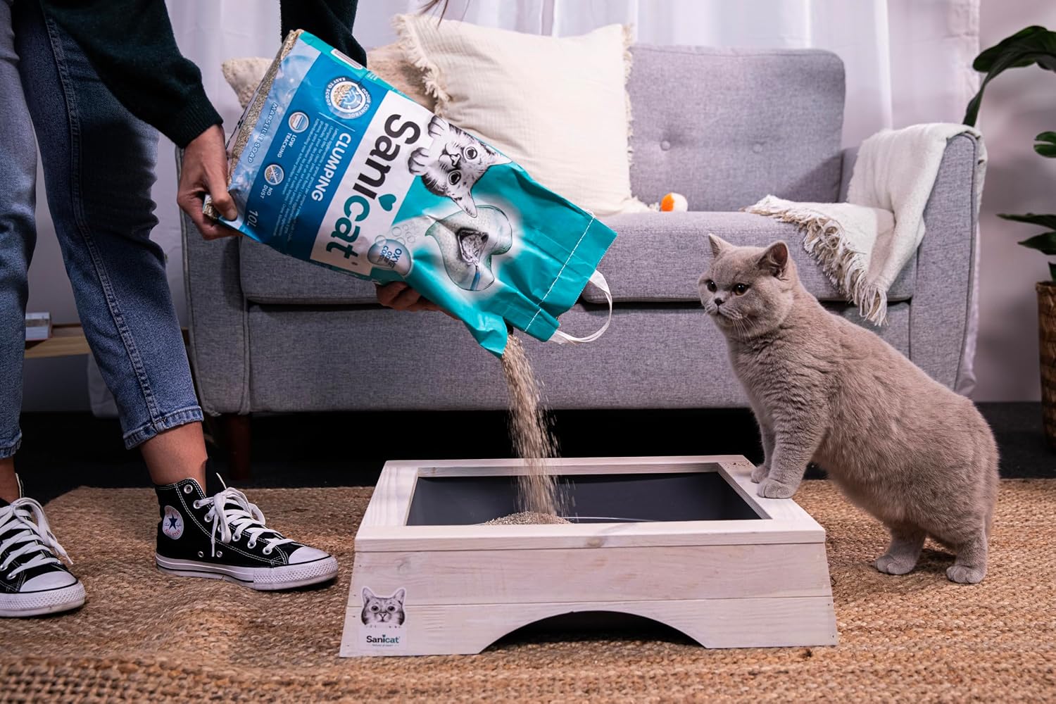 Clumping Cat Litter by SANICAT