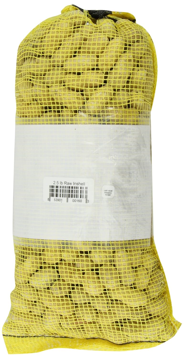 Royal Oak Raw In-Shell Peanuts, 2.5 Pound Bags (Pack of 3)