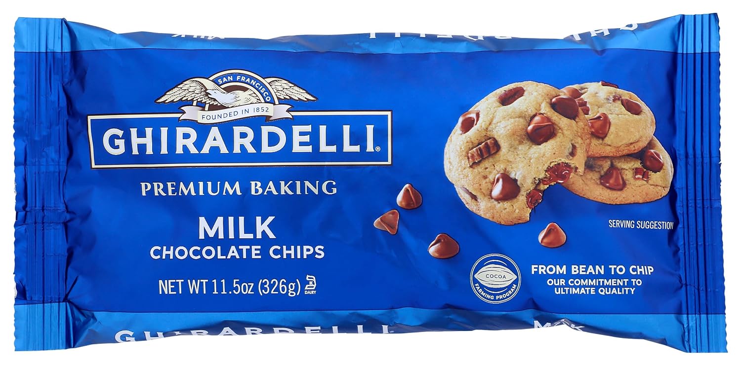 Ghirardelli, Baking Chips Semi Sweet, 12 Ounce