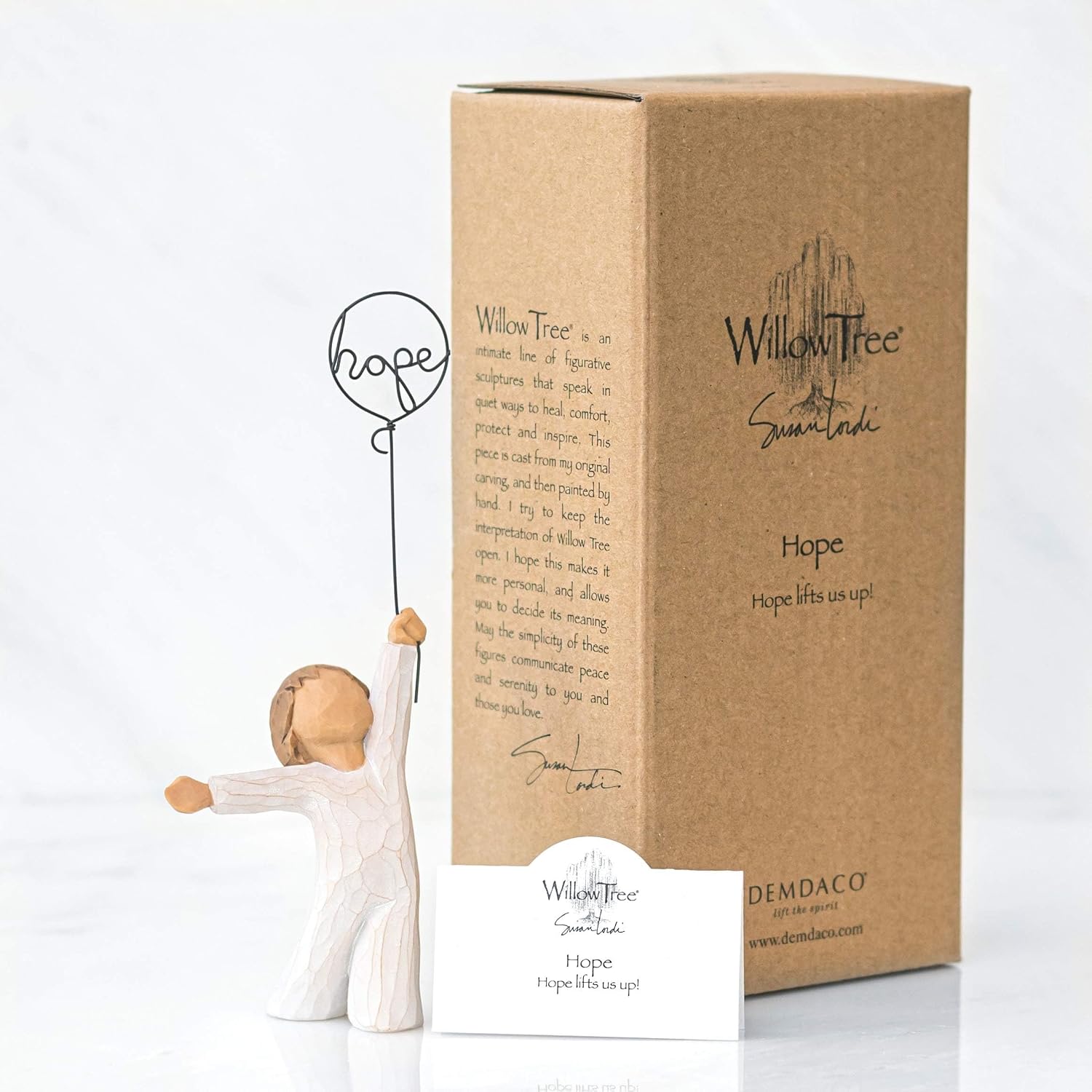 Willow Tree Quest, Sculpted Hand-Painted Figure | Cast from a Susan Lordi Original Carving, Inspirational Gift of Encouragement, Strength, Hope and Confidence