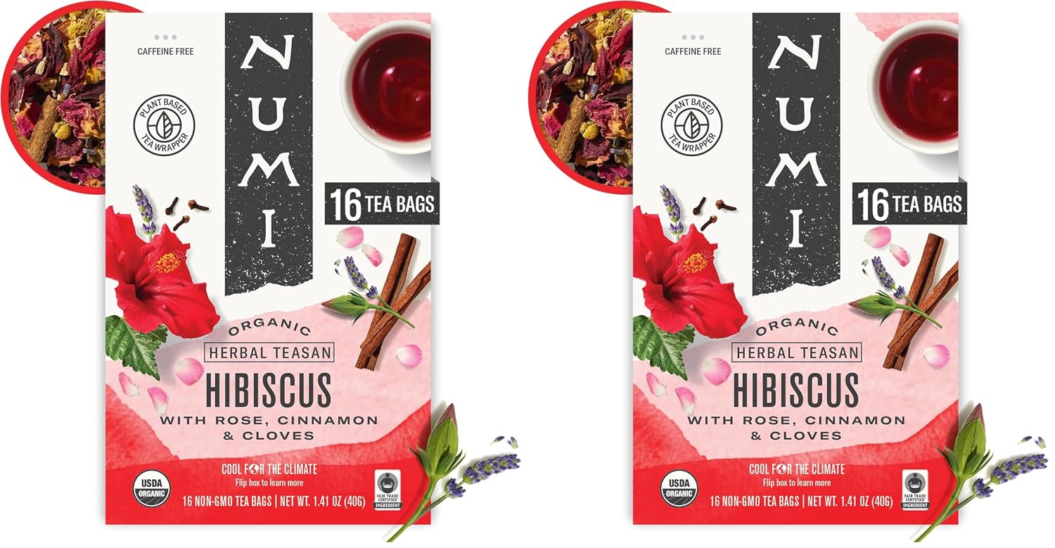 Numi Organic Gunpowder Green Tea – 54 Green Tea Bags – Bold, Smooth Flavor, Packed with Antioxidants, Naturally Energizing, Microplastic-Free Tea Bags