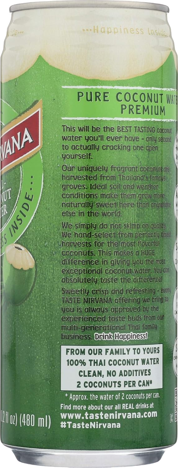 Taste Nirvana Real Coconut Water - 16.2 fl oz