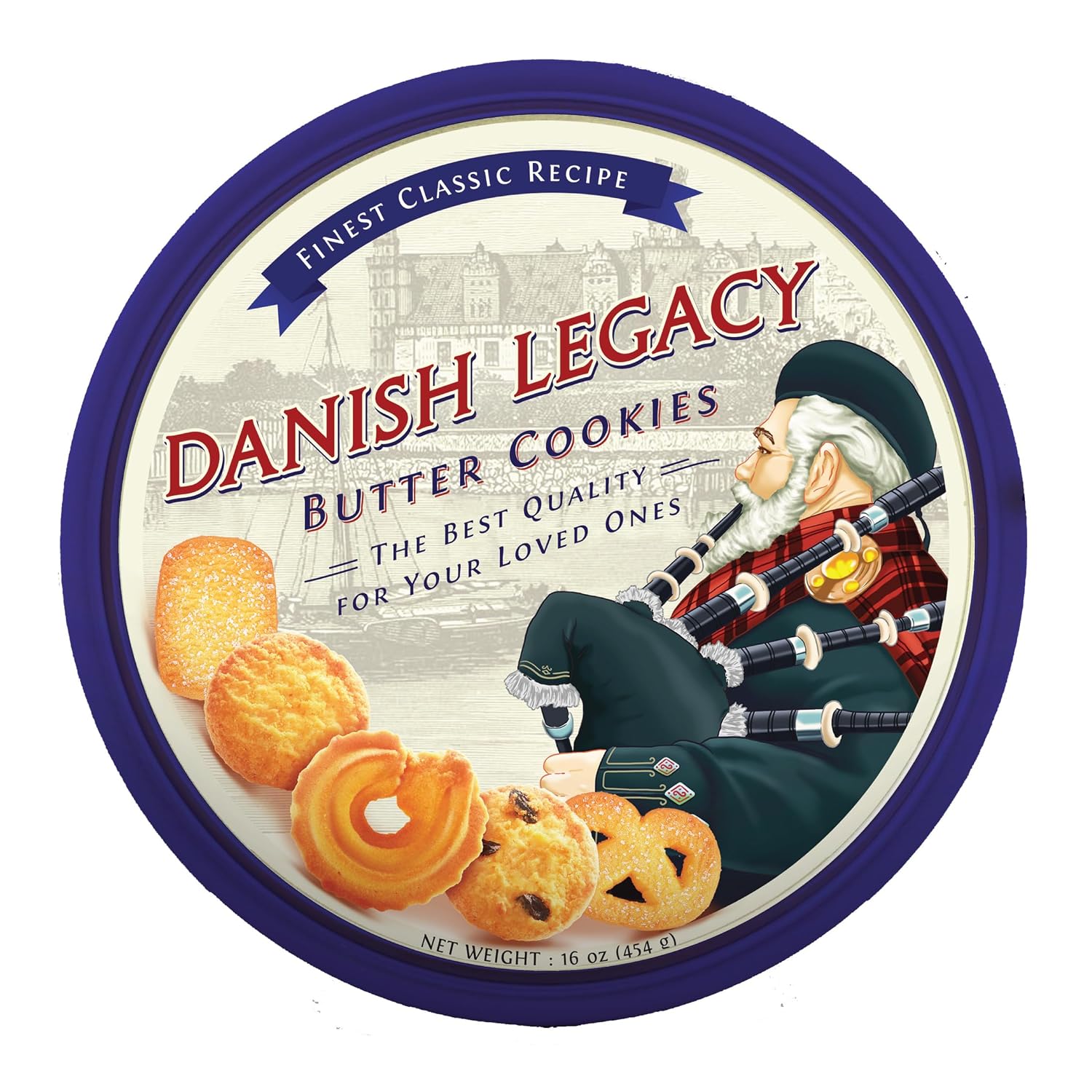 Danish Legacy Butter Cookies, 16 oz