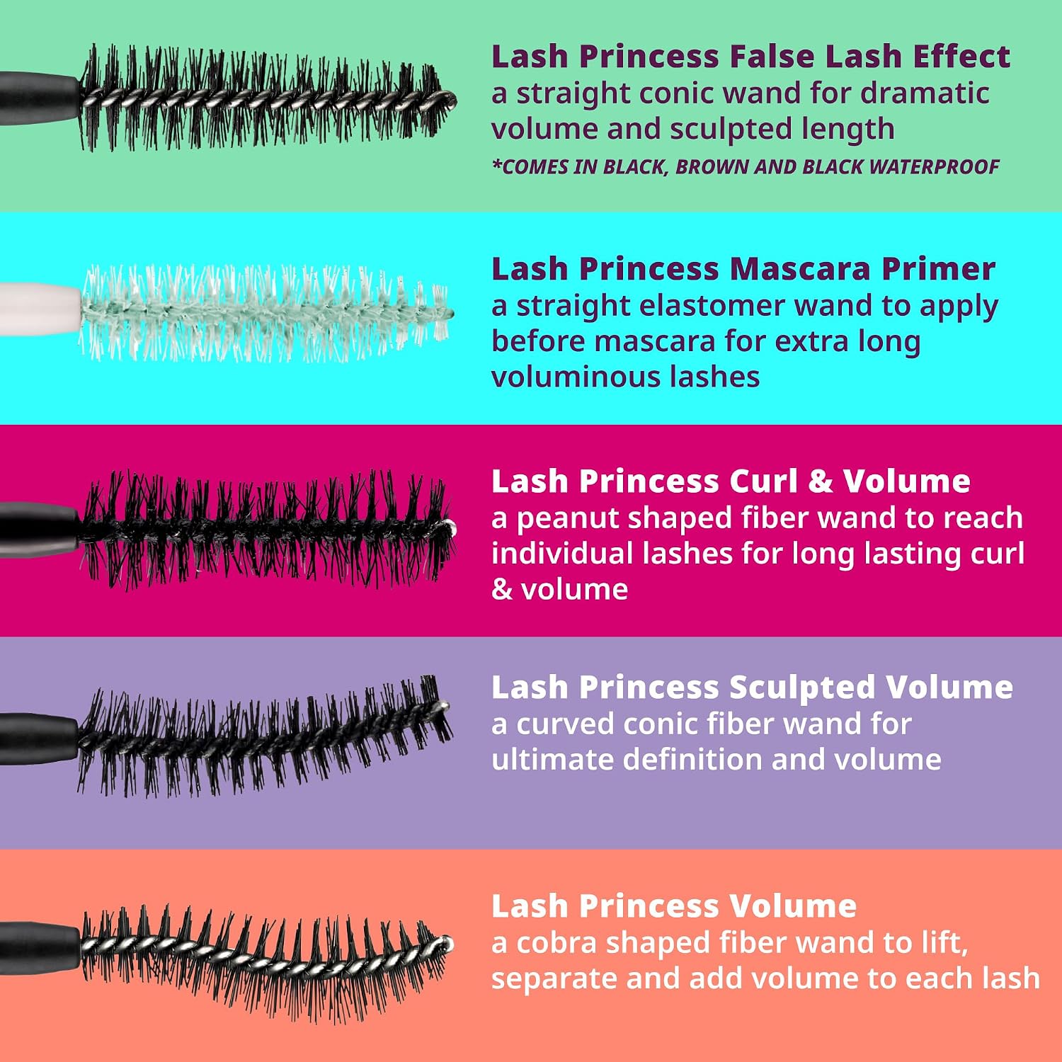 essence Lash Princess Sculpted Volume Mascara, Black (Pack of 1) | Sculpts & Defines Lashes, Volumizing, Long-Lasting, No Flaking or Smudging