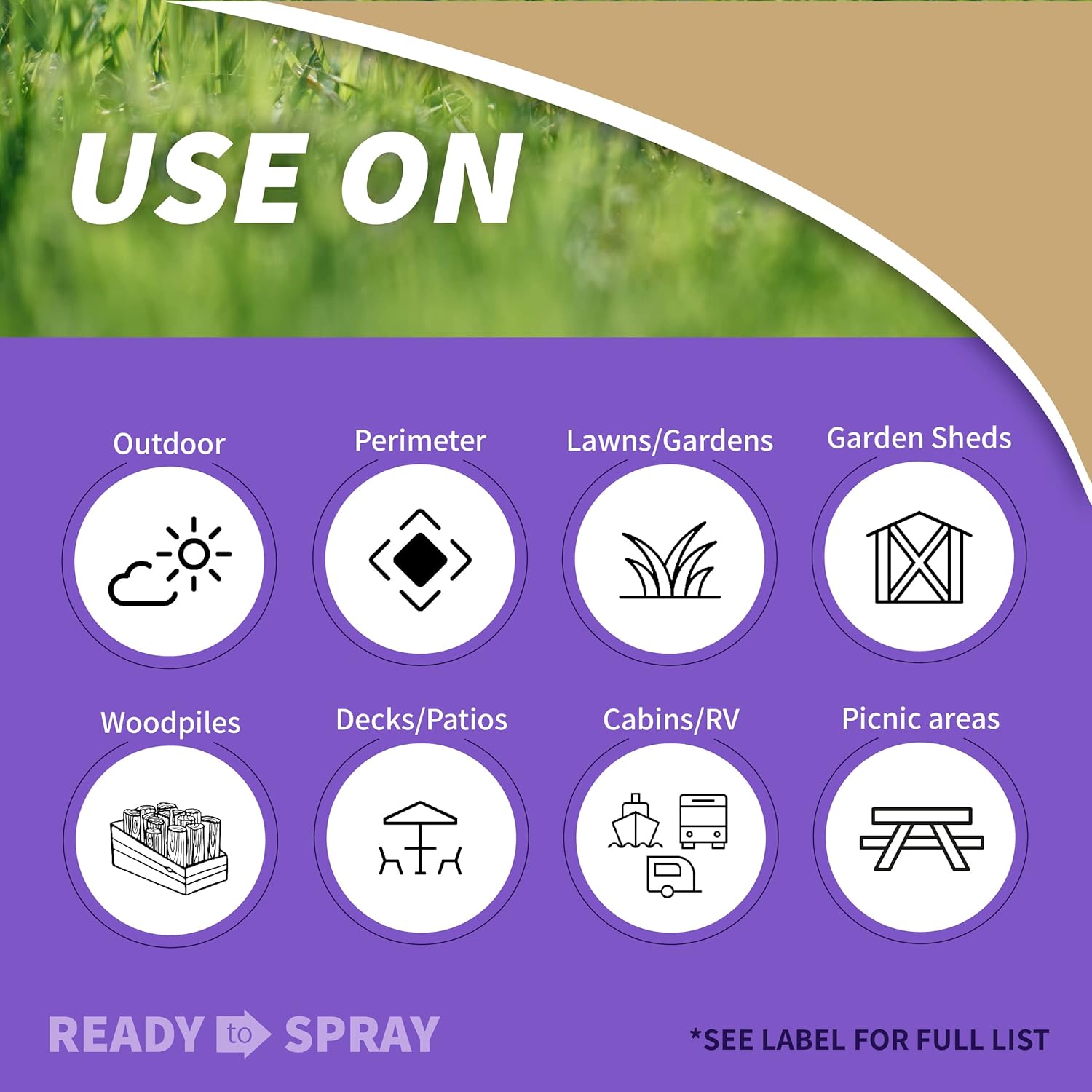Bonide Repels-All Animal Repellent, 32 oz Ready-to-Spray | Outdoor Pest Garden, Deer & Rabbit Control, People & Pet Safe