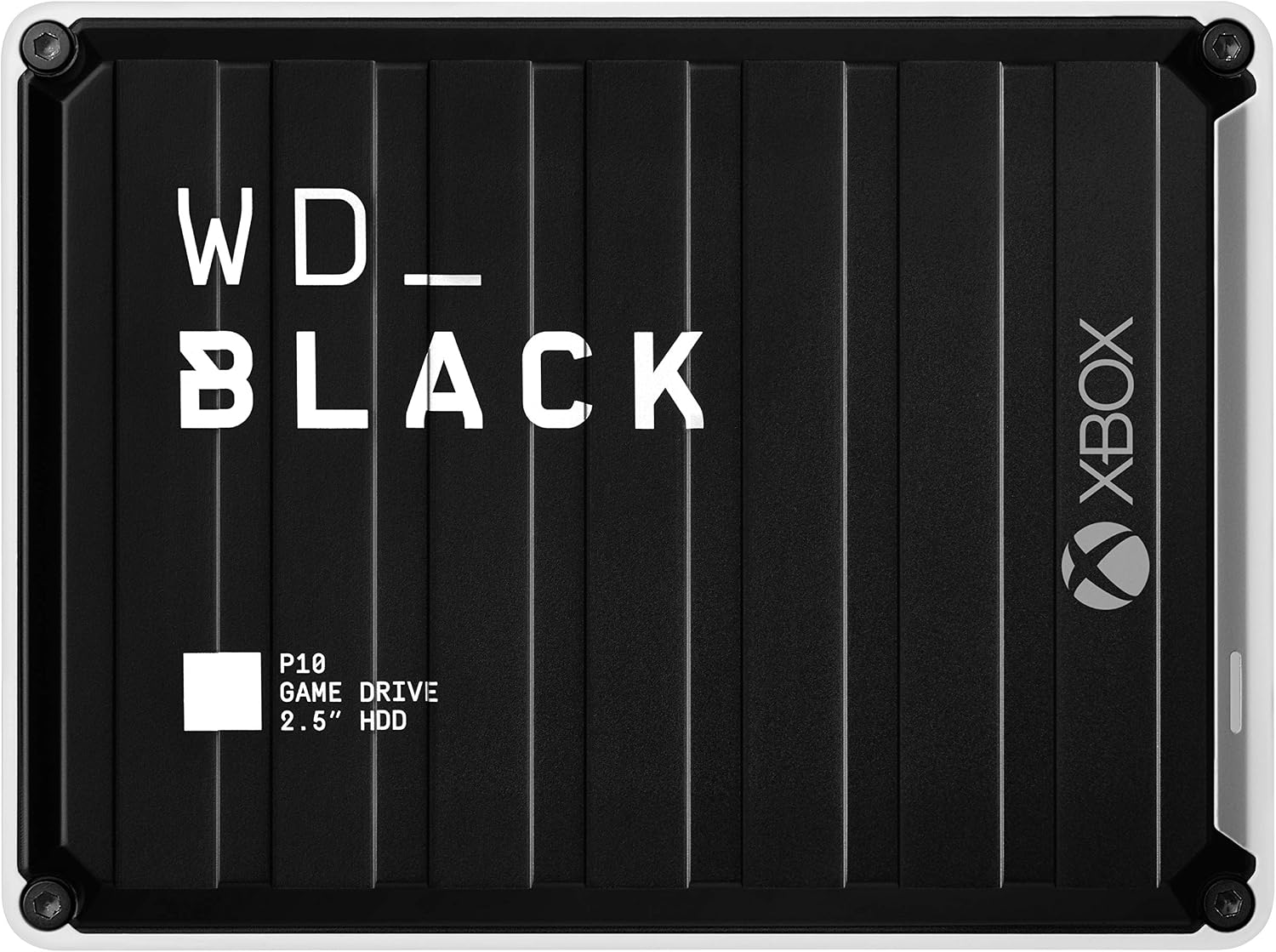 WD_BLACK 4TB P10 Game Drive, Portable External Hard Drive, Works with Playstation, Xbox, & PC - WDBA3A0040BBK-WESN