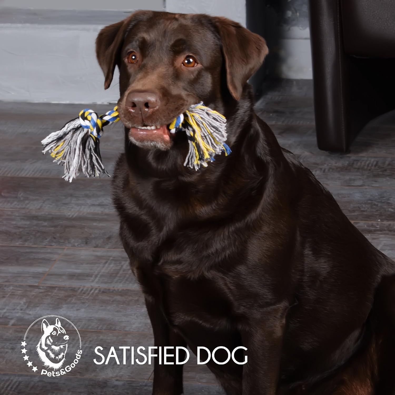 Pets&Goods Dog Rope Chew Toys – 5-Pack Durable Cotton Tug Toys for Puppies & Small/Medium Dogs – Dental Cleaning, Teething Relief