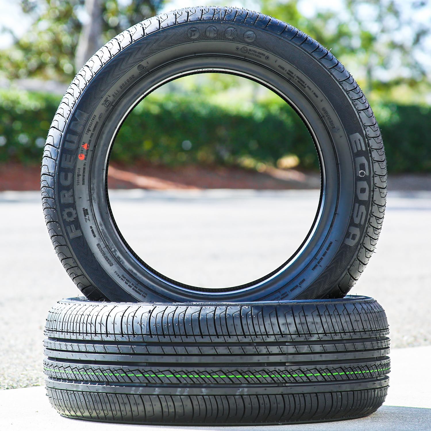 Forceum Ecosa All-Season Passenger Car Touring Radial Tire-175/70R14 175/70/14 175/70-14 84T Load Range SL 4-Ply BSW Black Side Wall UTQG 400AA