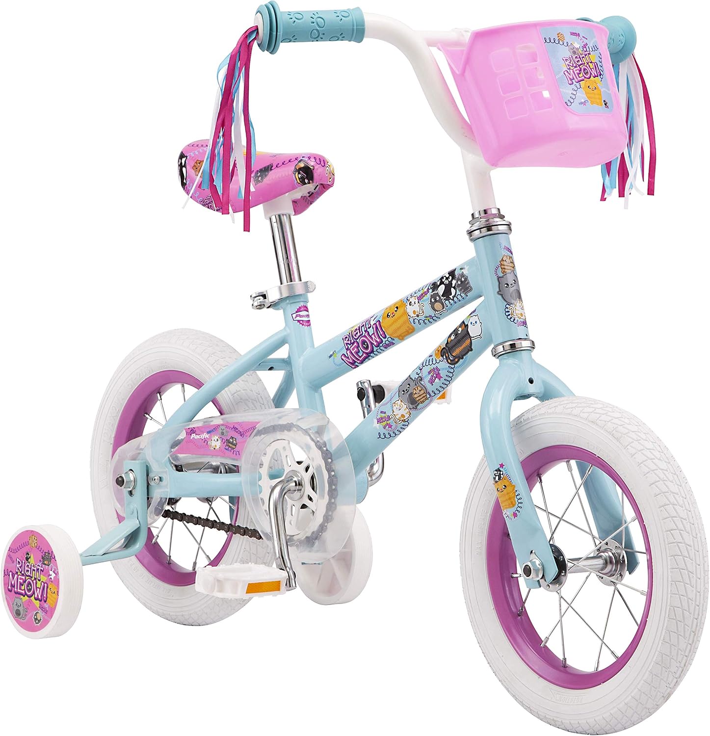 Pacific Character Kids Bike for Boys & Girls Ages 3-7 Year Old, 12 or 16-Inch Wheels Option, Steel Frame, Coaster Brakes