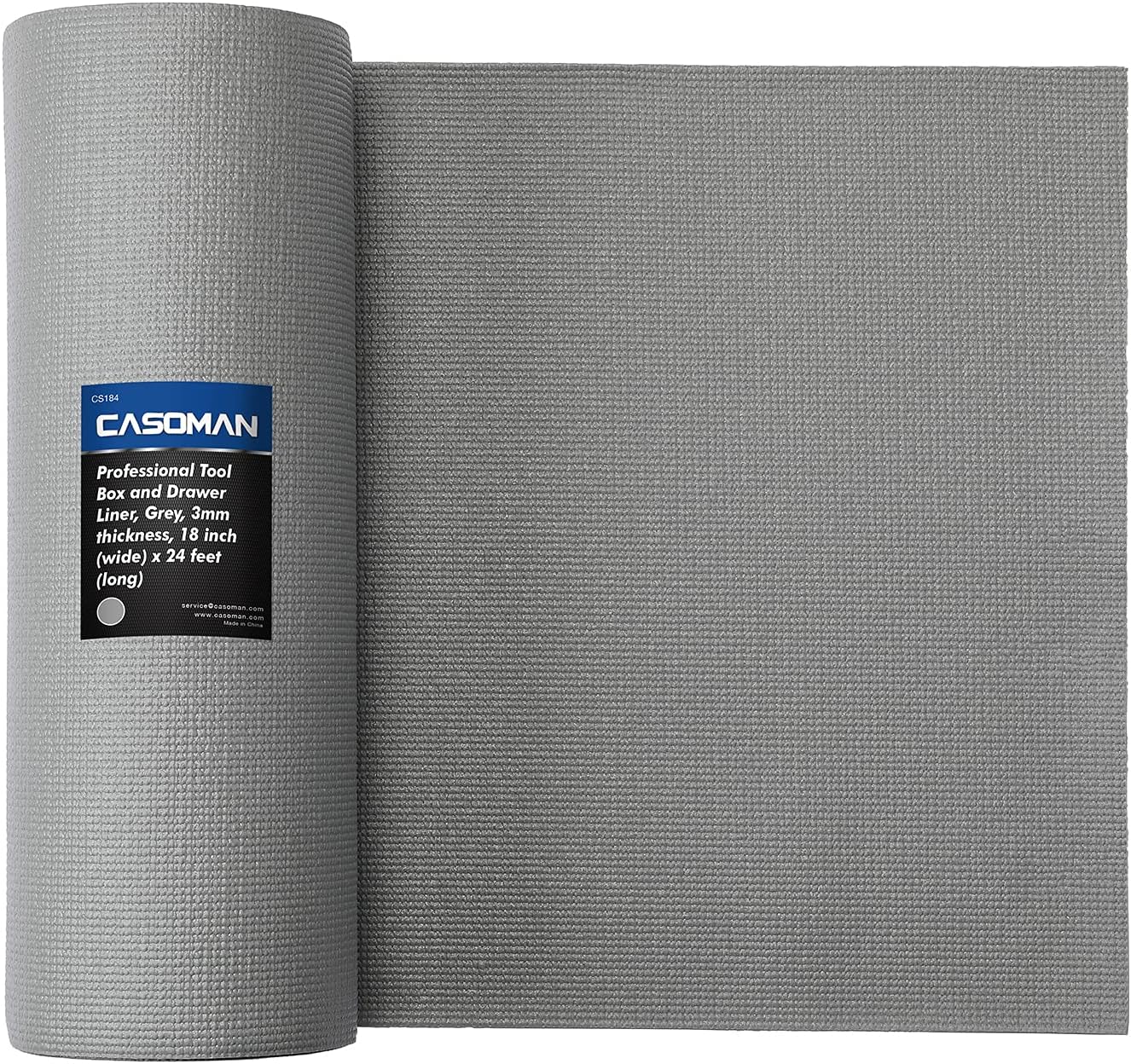 CASOMAN Professional Tool Box Liner and Drawer Liner 18 inch x 24 feet