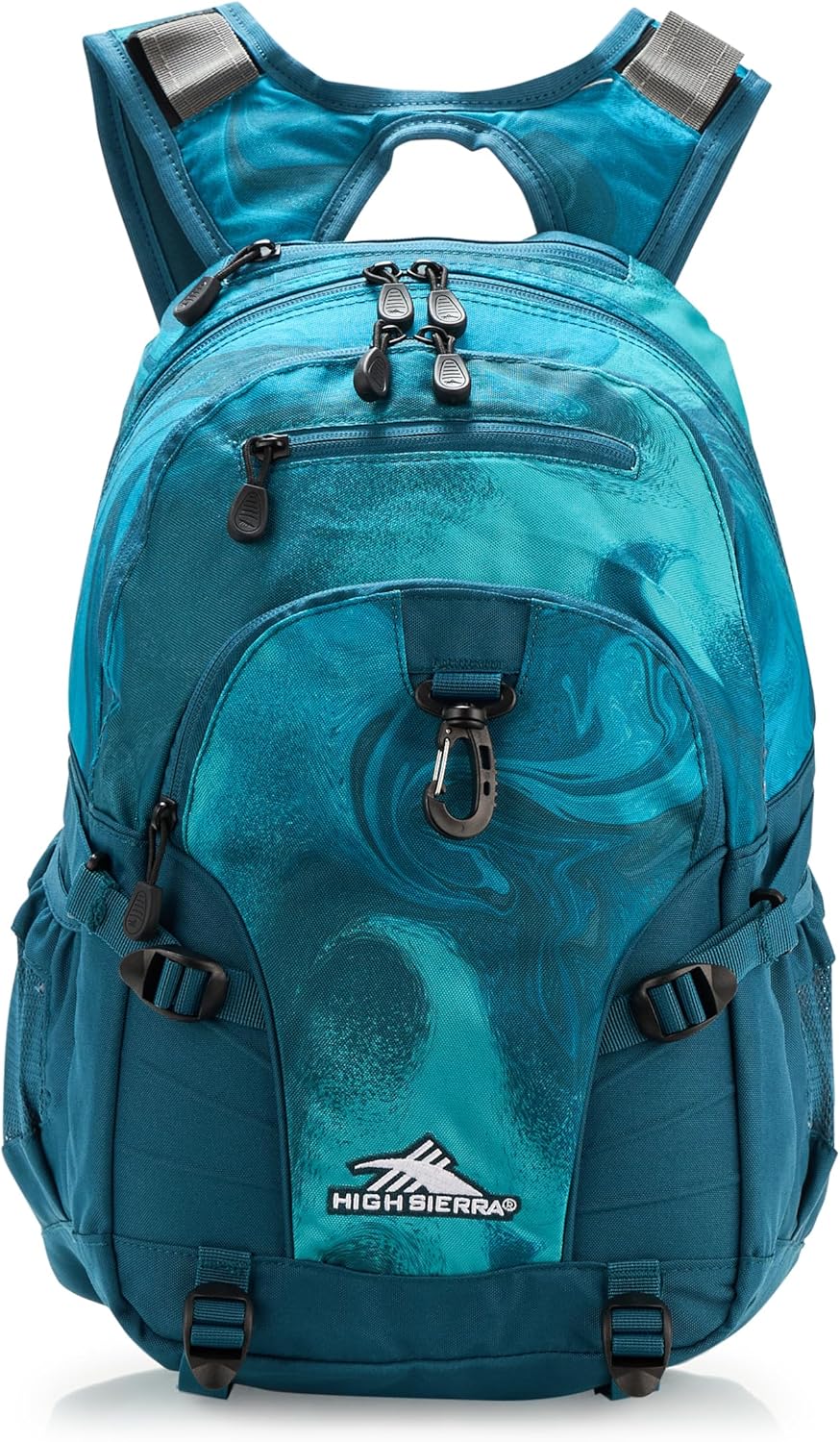 High Sierra Loop Backpack, Travel, or Work Bookbag with tablet sleeve, One Size, Urban Camo