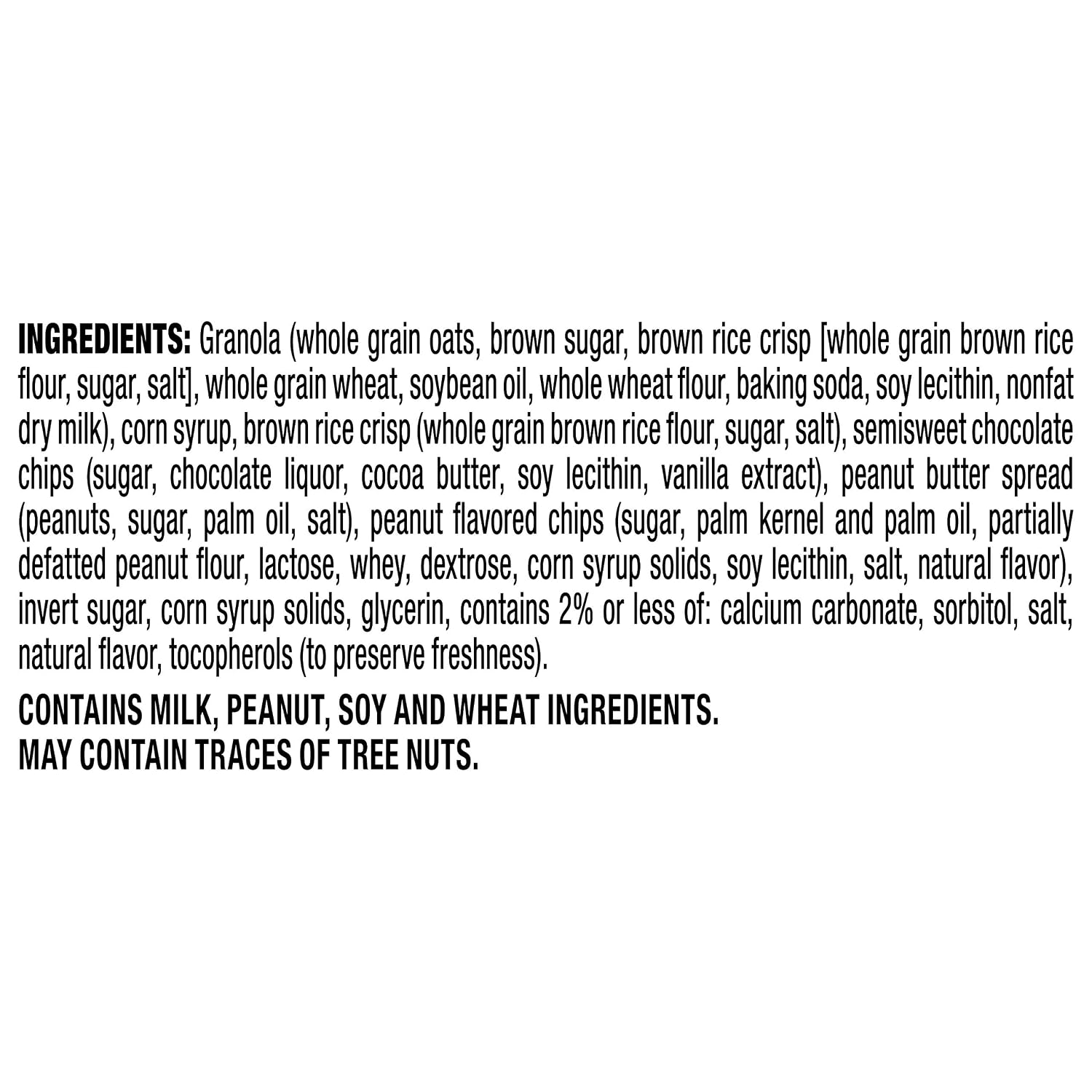 Quaker Chewy Granola Bars, Chocolate Chip, 58 Count - Packaging May Vary