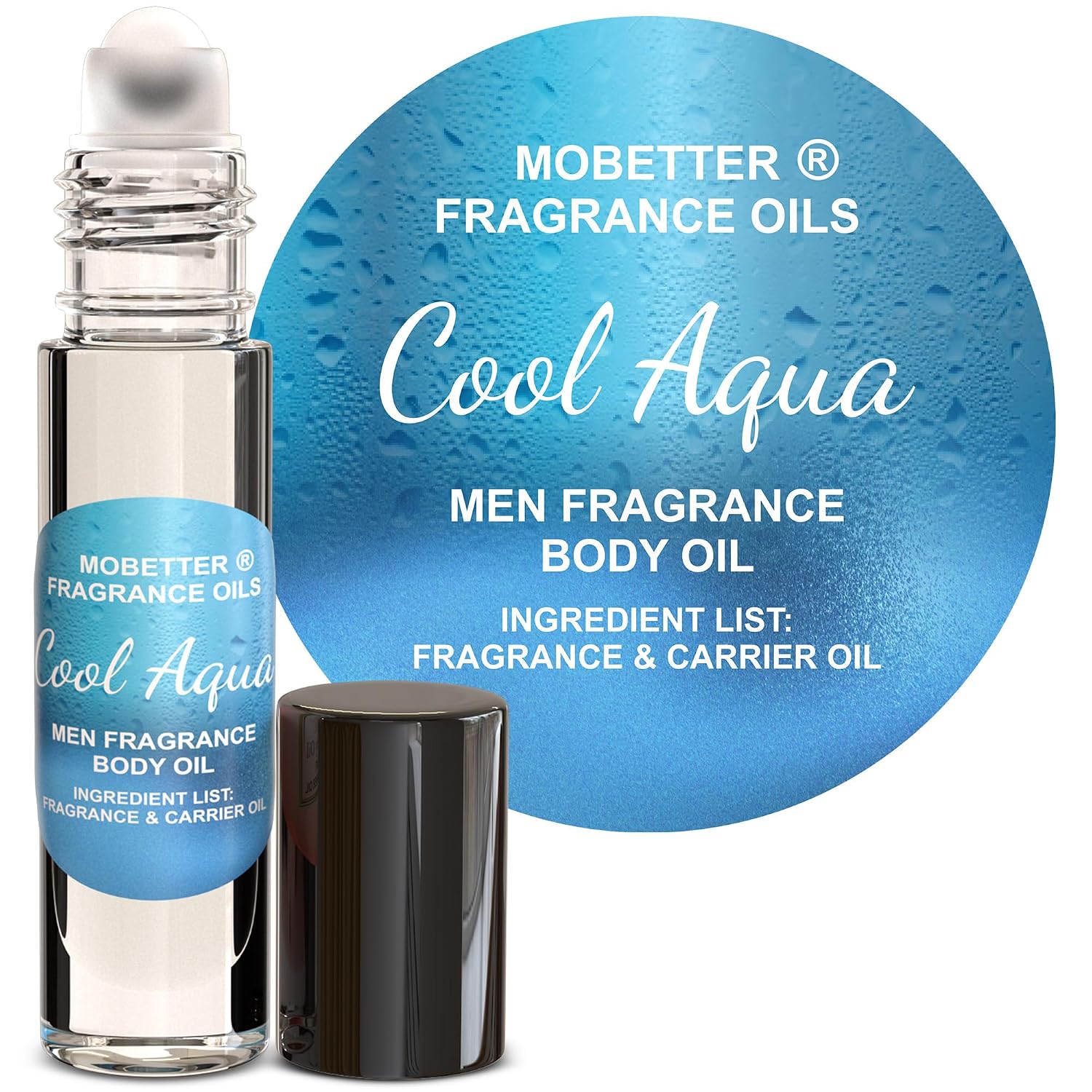 MOBETTER FRAGRANCE OILS Agua Duo Geo Men Fragrance Body Oil