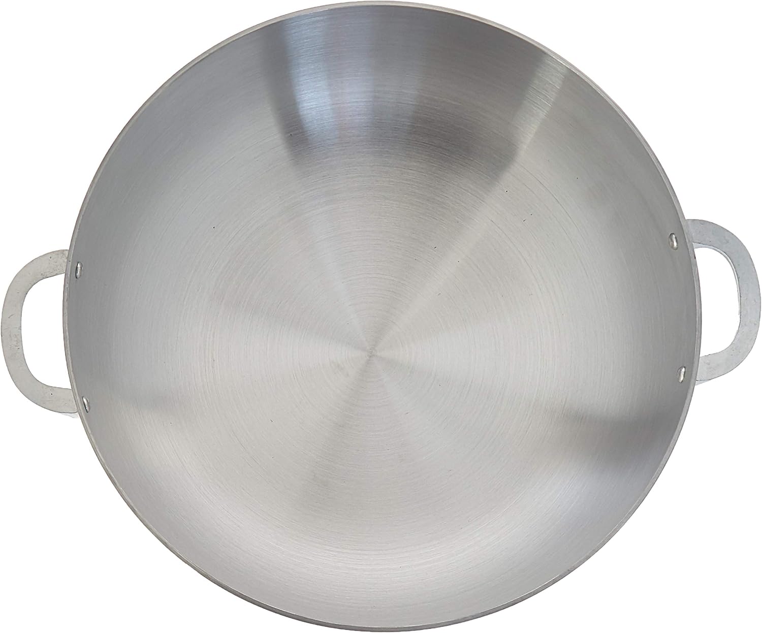 Uniware Heave Duty Aluminum Calderon/Pot with Aluminum Lid Cover, Silver (28.5 QT)