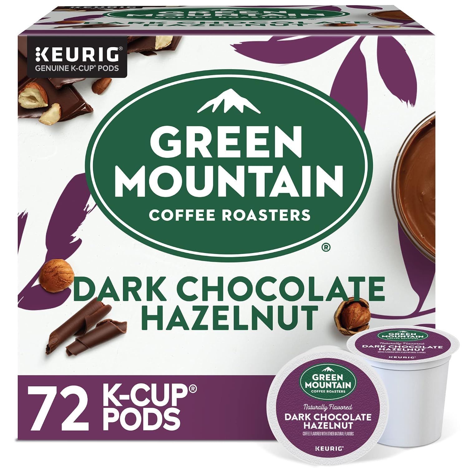 Green Mountain Coffee Roasters Island Coconut, Single-Serve Keurig K-Cup Pod, Flavored Light Roast Coffee, 24 Count (Pack of 1)