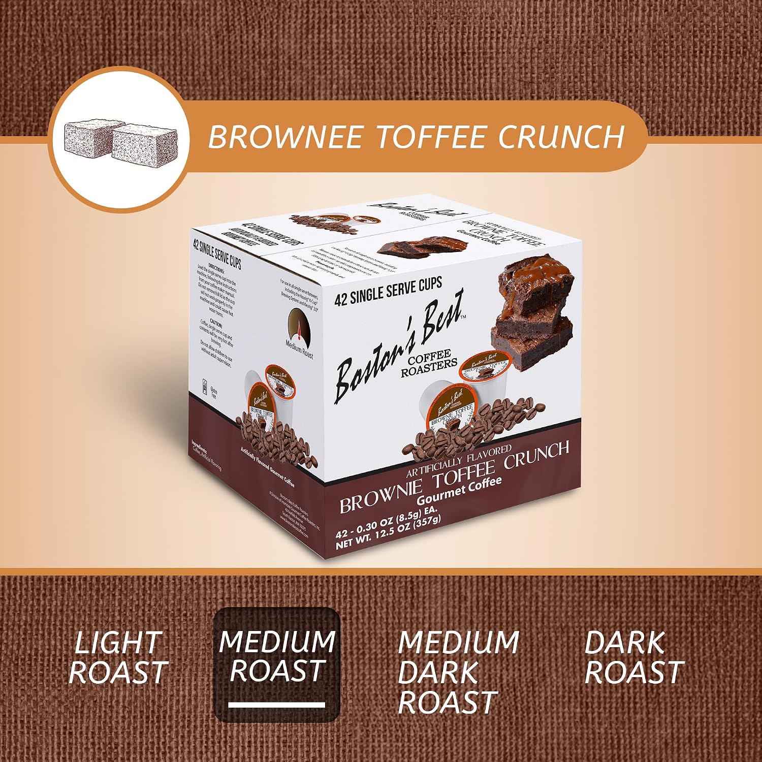 Boston’s Best - Aloha Coconut Flavored Delicious Gourmet Coffee Compatible with Keurig Coffee Maker, 1 Count (42 Single Serve Cups)