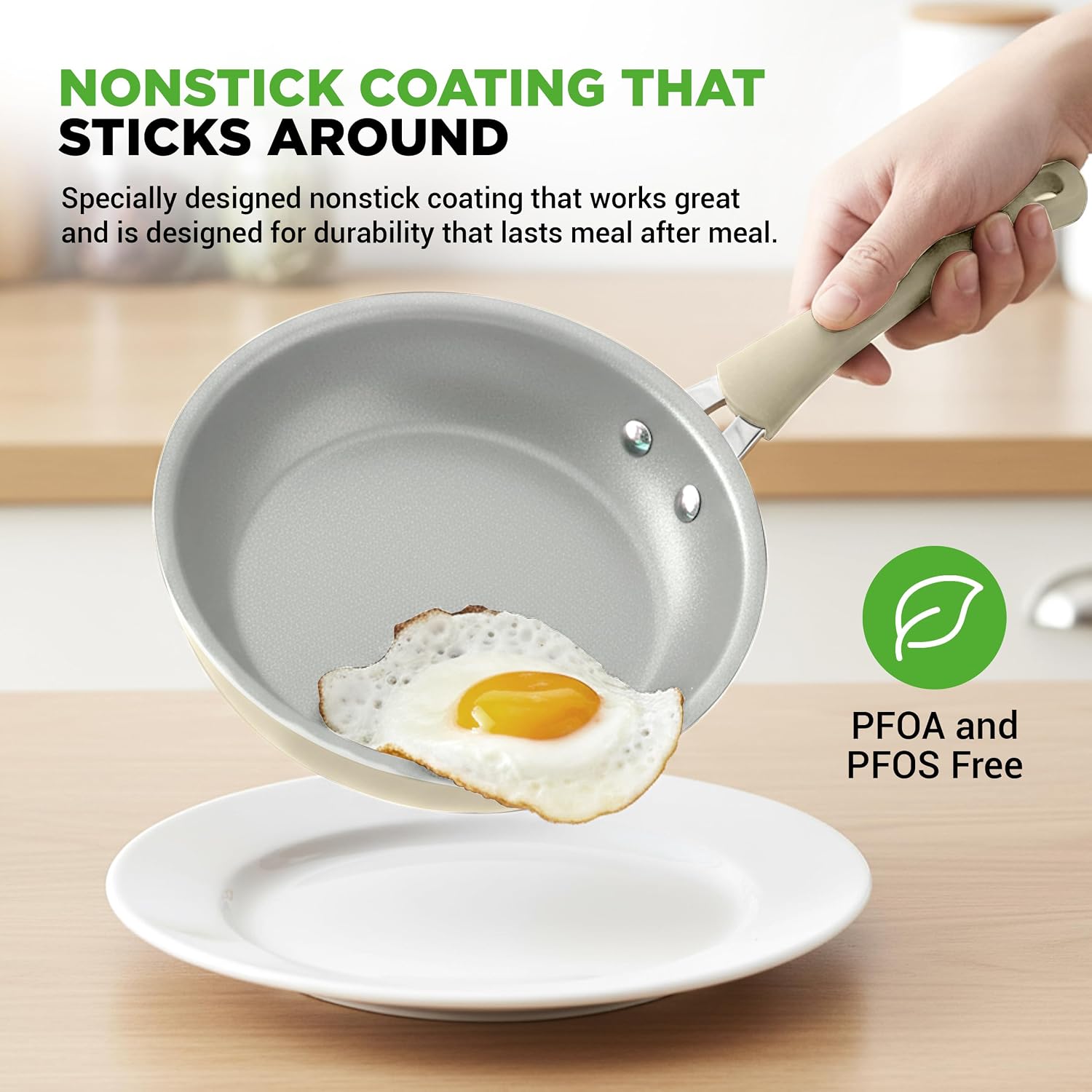 NutriChef 20-Piece Pots and Pans Set Non Stick – Induction Cookware Set, PFAS-Free Nonstick Cookware for All Cooktops