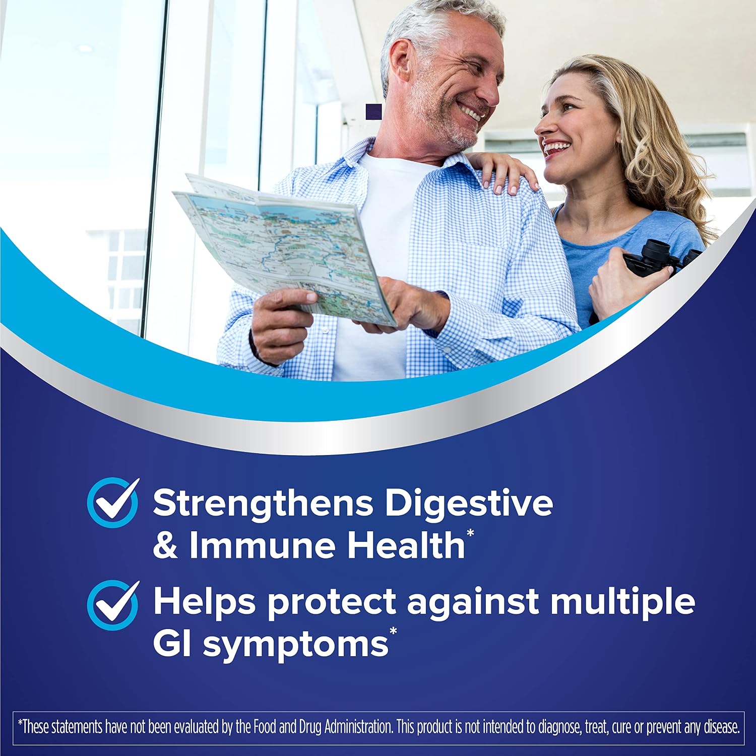 Florastor Probiotic for Digestive and Immune Health, 20 Capsules | Probiotics for Women & Men, Helps Flush Out Unwanted Bacteria