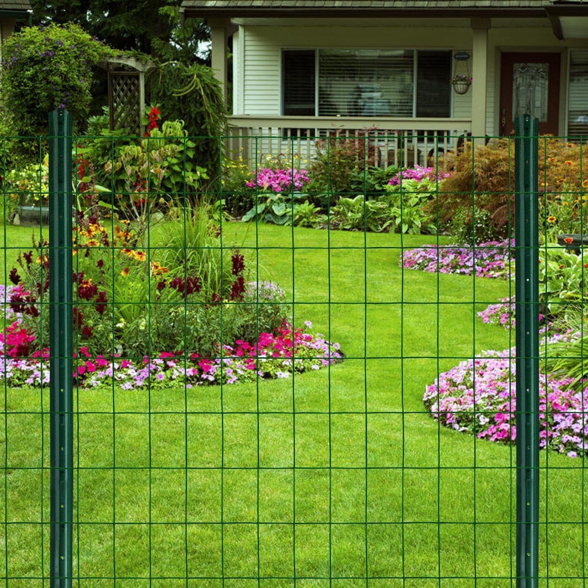 16GA Galvanized 48in x 50ft-3in x 2in Welded Wire Mesh Garden Economy Fence