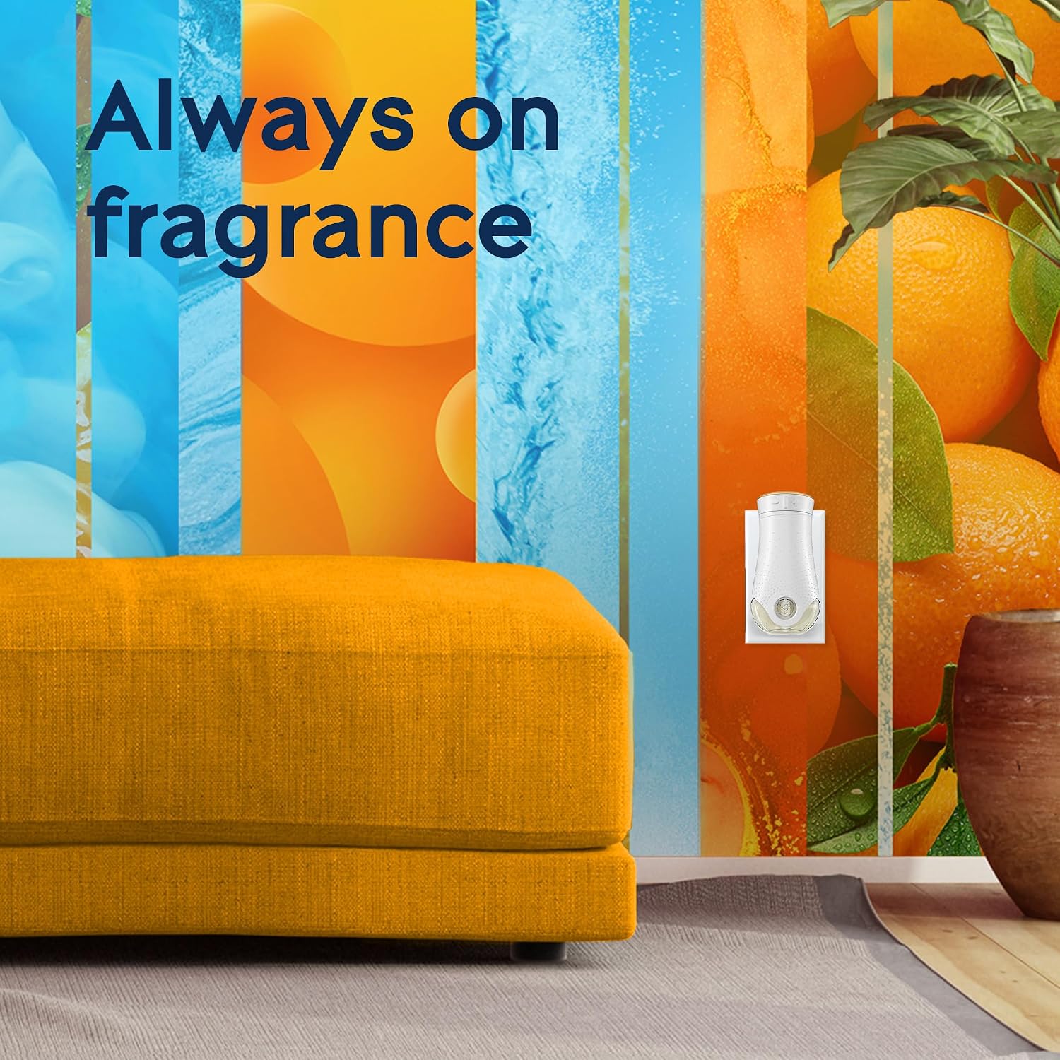 Glade PlugIns Refills Air Freshener, Scented and Essential Oils for Home and Bathroom, Tranquil Lavender & Aloe, 1.34 Fl Oz, 2 Count