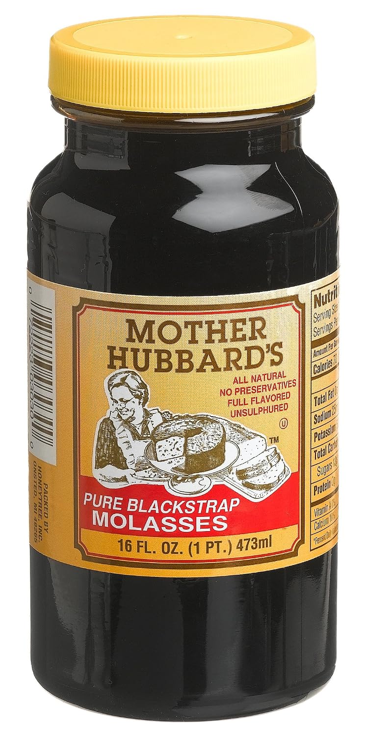Mother Hubbard Blackstrap Molasses, 1 Pound