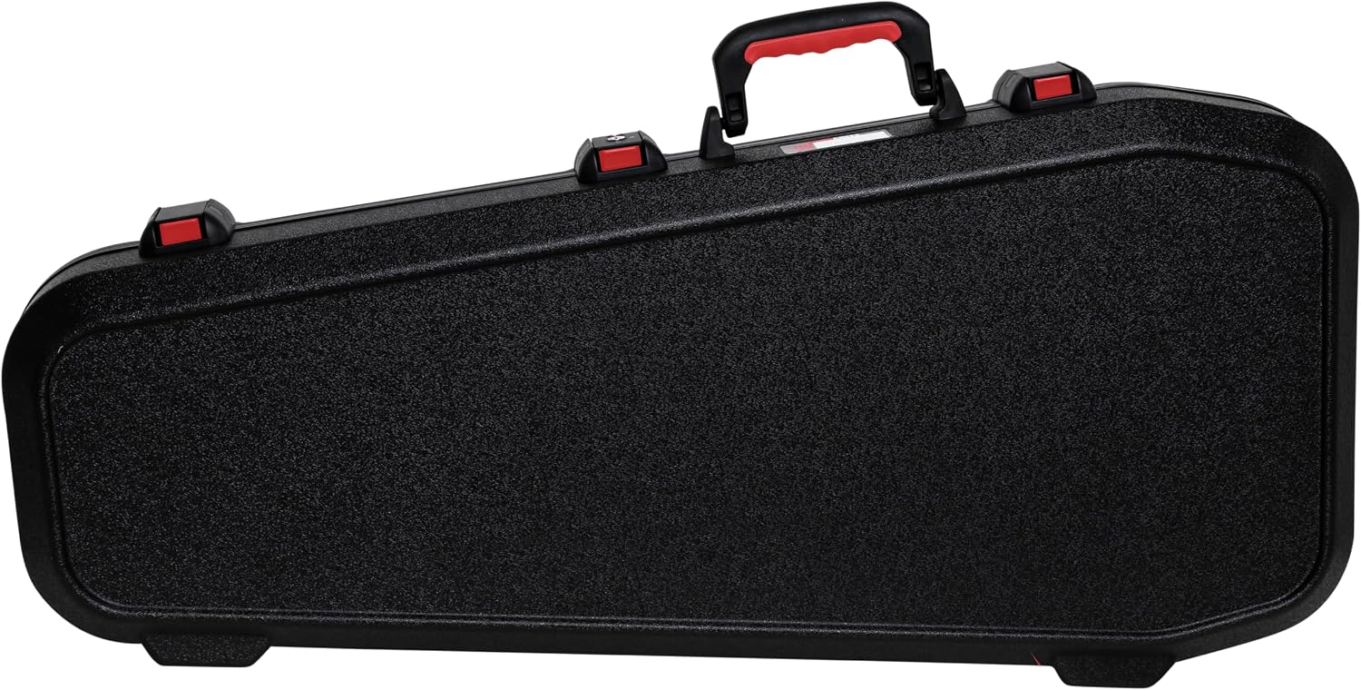 Gator Cases Molded Flight Case For SG Style Double Cut Away Guitars With TSA Approved Locking Latch, (GTSA-GTRSG)