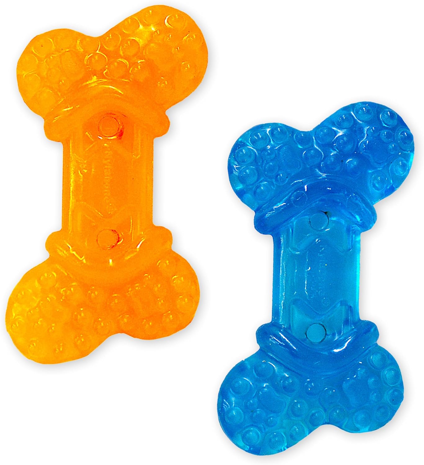 Nylabone Flexi Chew Tiny Gumabone Dog Chew Toys, XX-Small, 2 Count | Peanut butter & bacon flavor, x-small breeds, flexible material, fill with treats